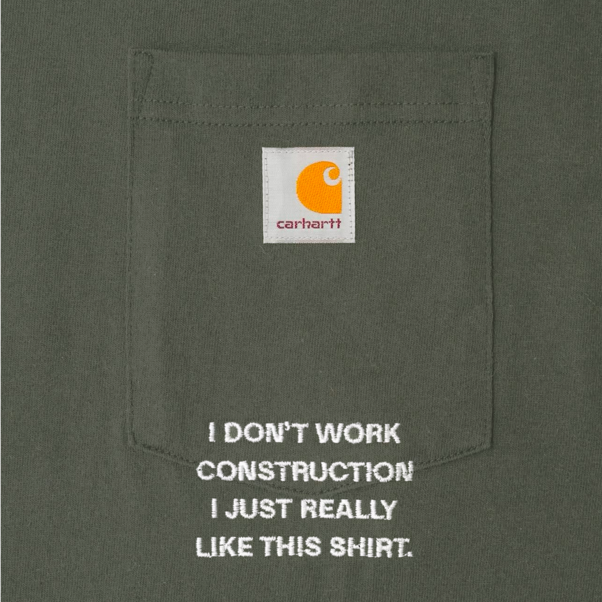 IDWC CARHARTT TEE (ARMY)