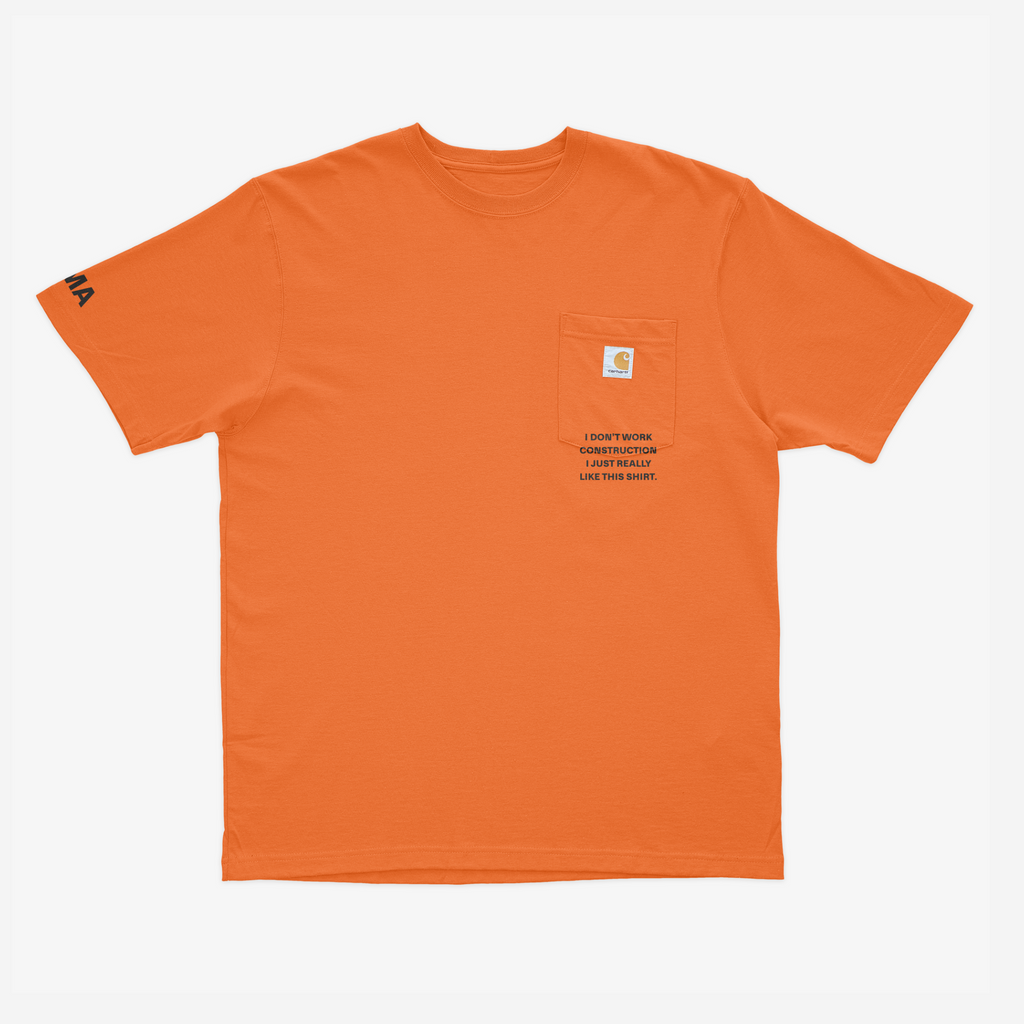 IDWC CARHARTT TEE (ORANGE)