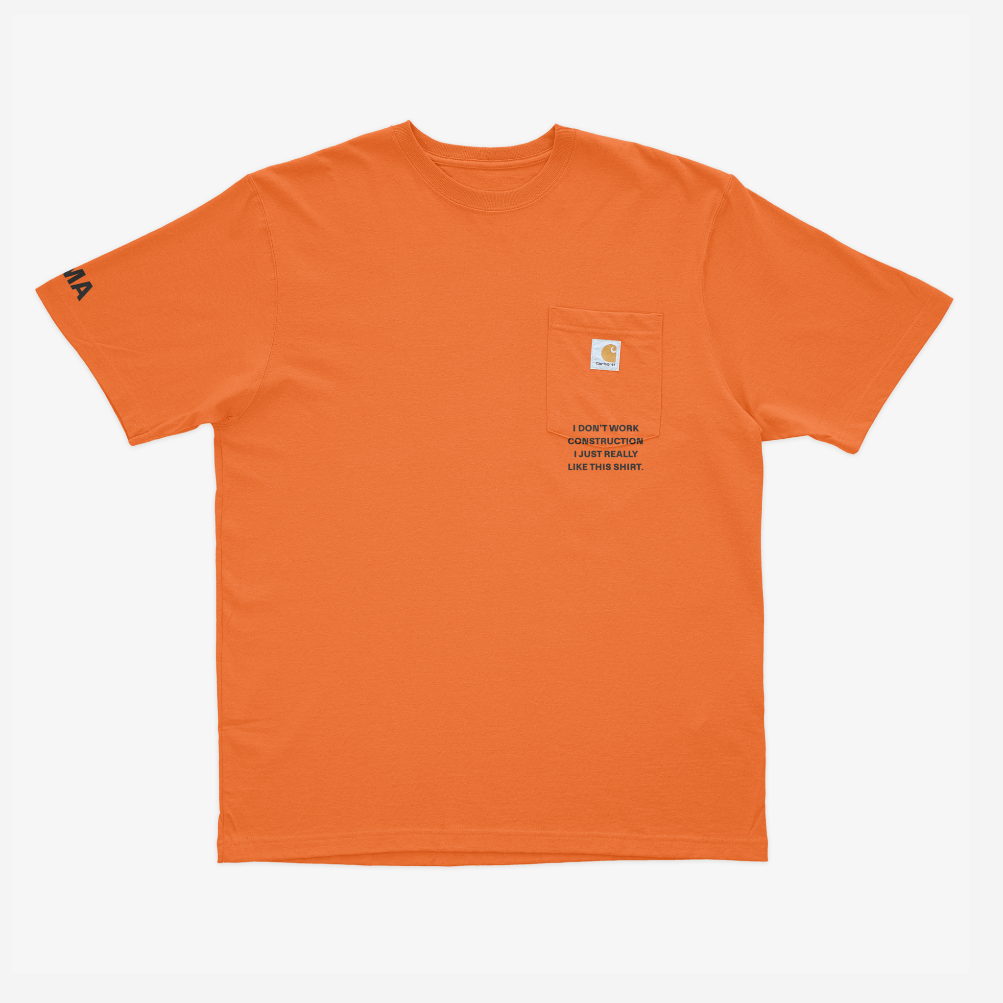 IDWC CARHARTT TEE (ORANGE)