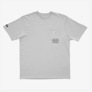 IDWC CARHARTT TEE (GREY)