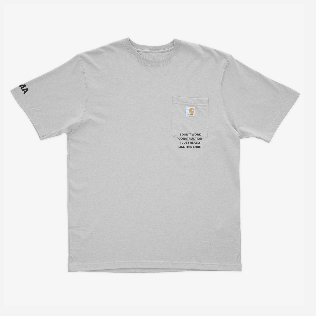 IDWC CARHARTT TEE (GREY)