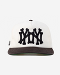 NY NY BONES HAT (COOKIES & CREAM)
