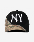 NY METAL CAMO HAT (BLACK)