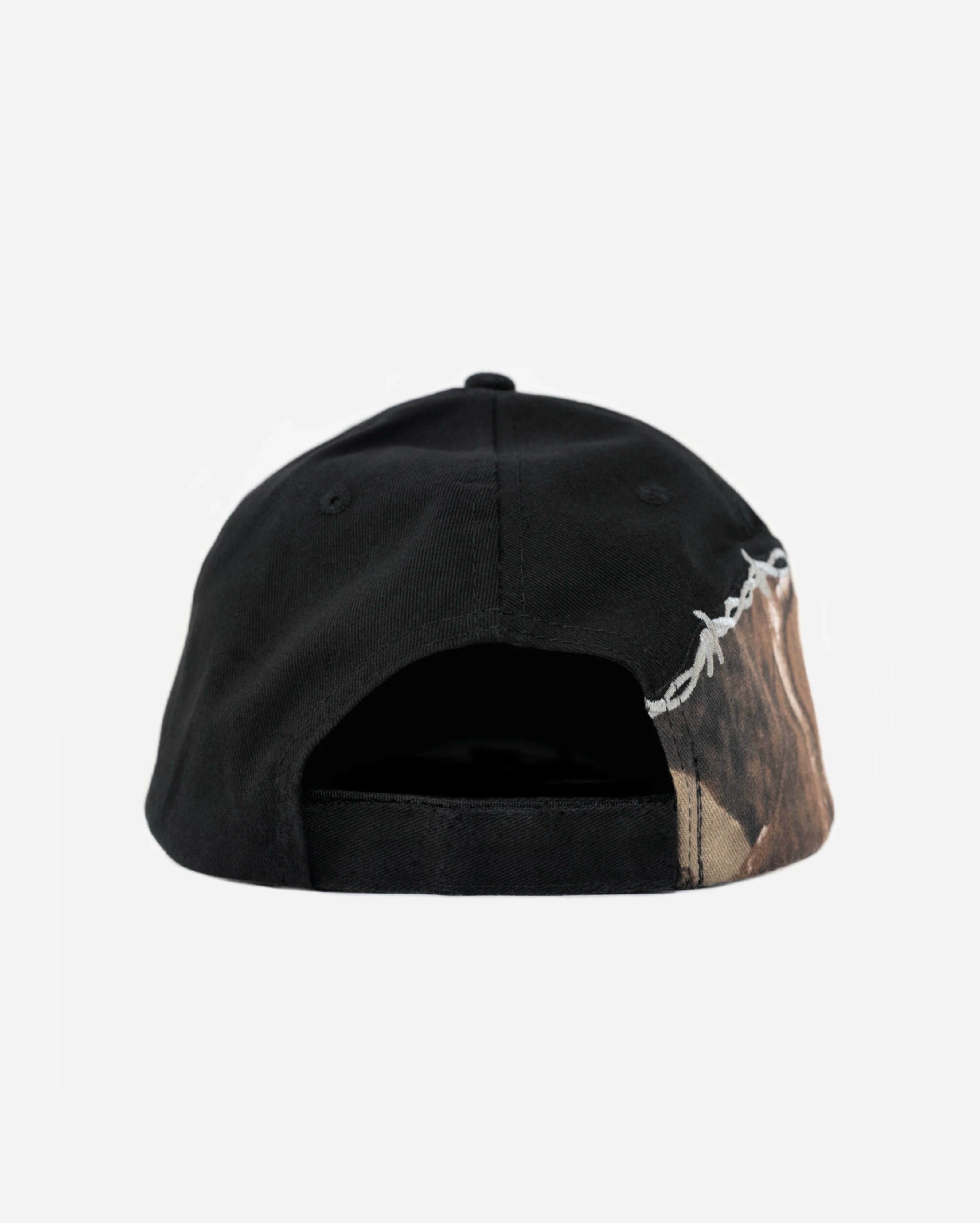 NY METAL CAMO HAT (BLACK)