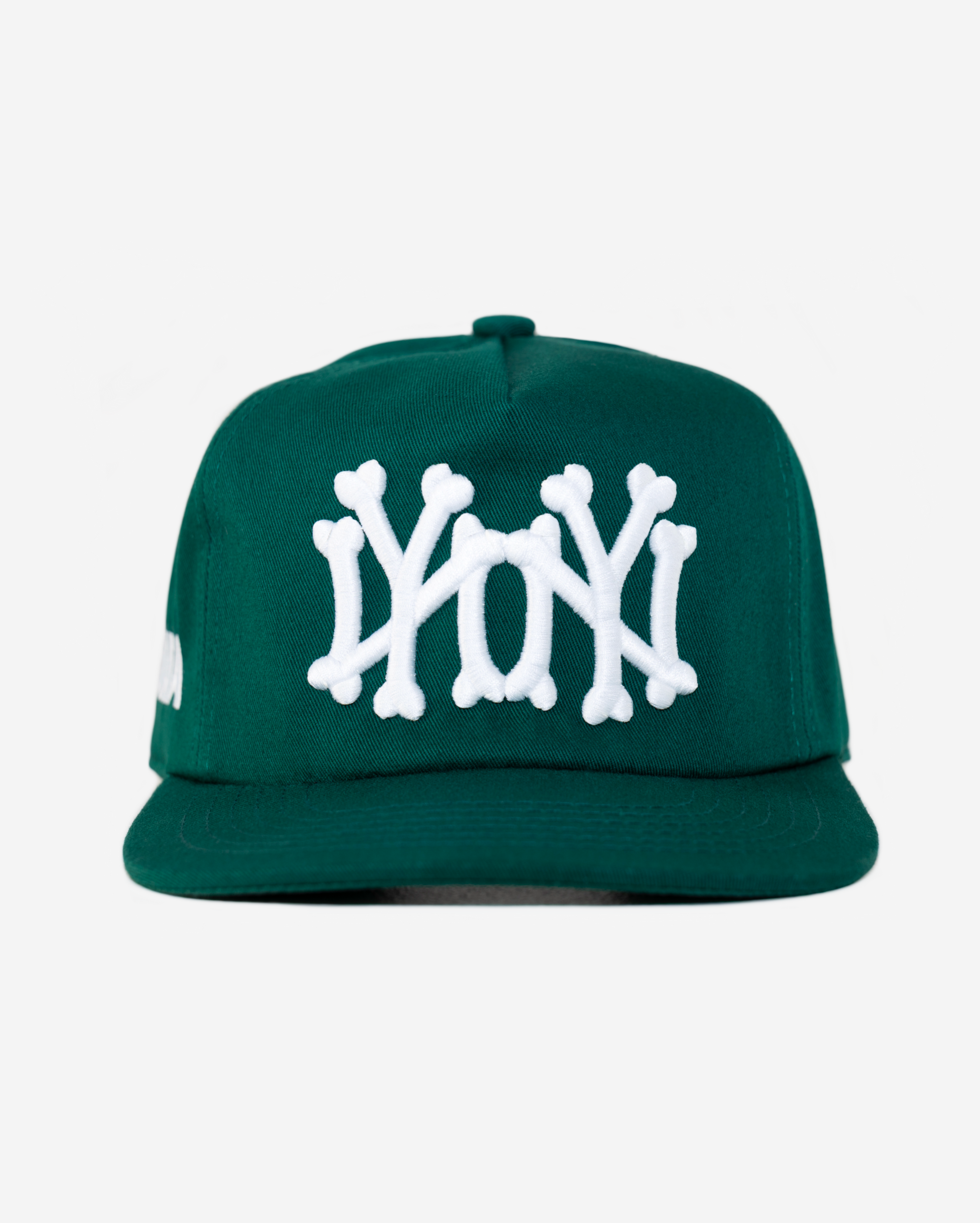 NY NY BONES HAT (FOREST)