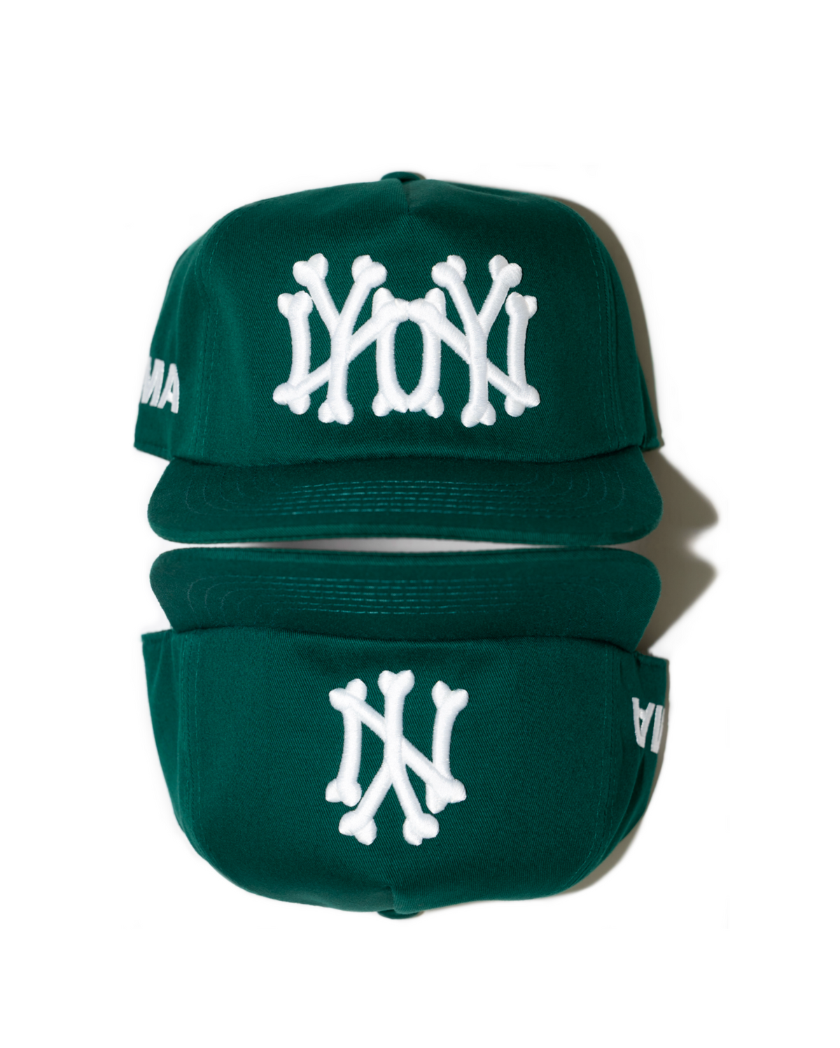 NY NY BONES HAT (FOREST)
