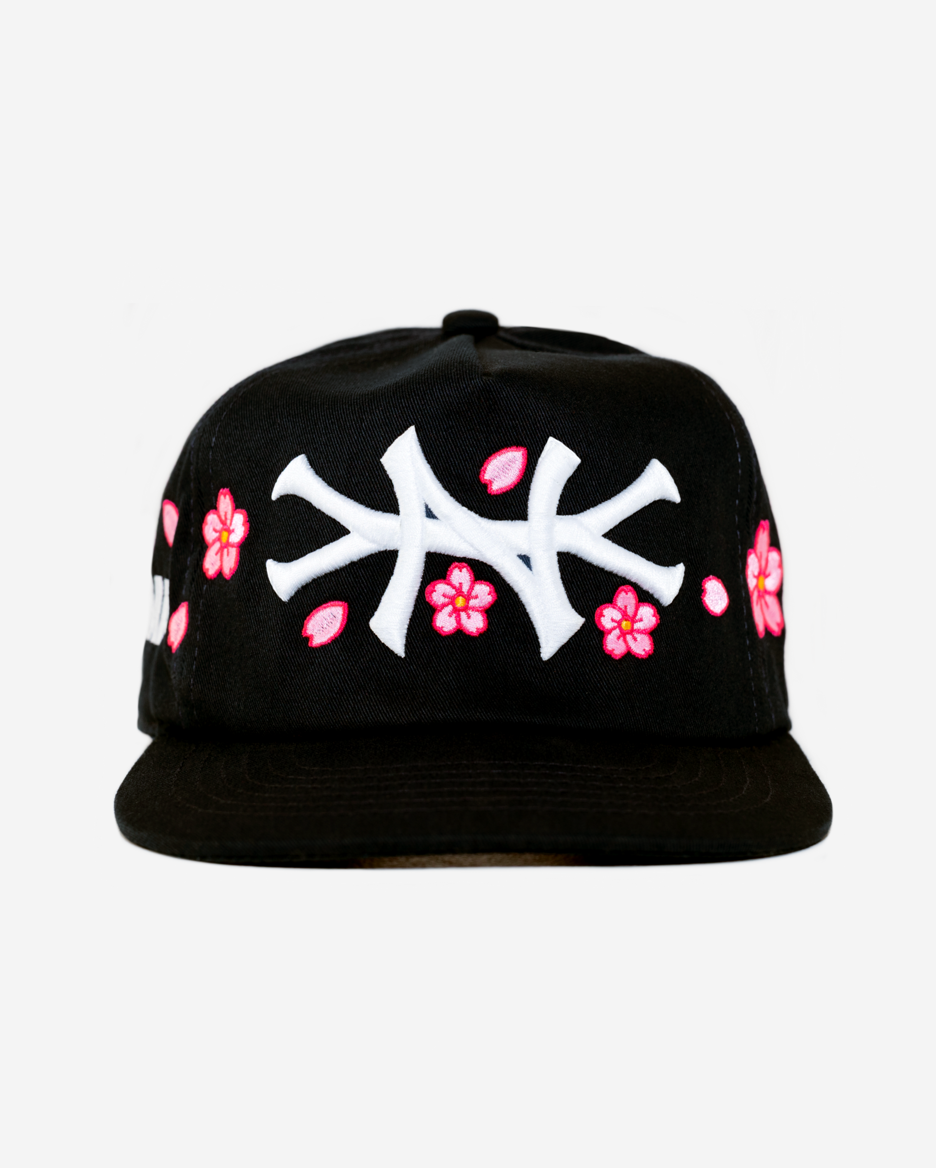 NY CHERRY BLOSSOM HAT (BLACK)