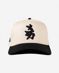 NY JAPAN CURVED BRIM HAT (CREAM)