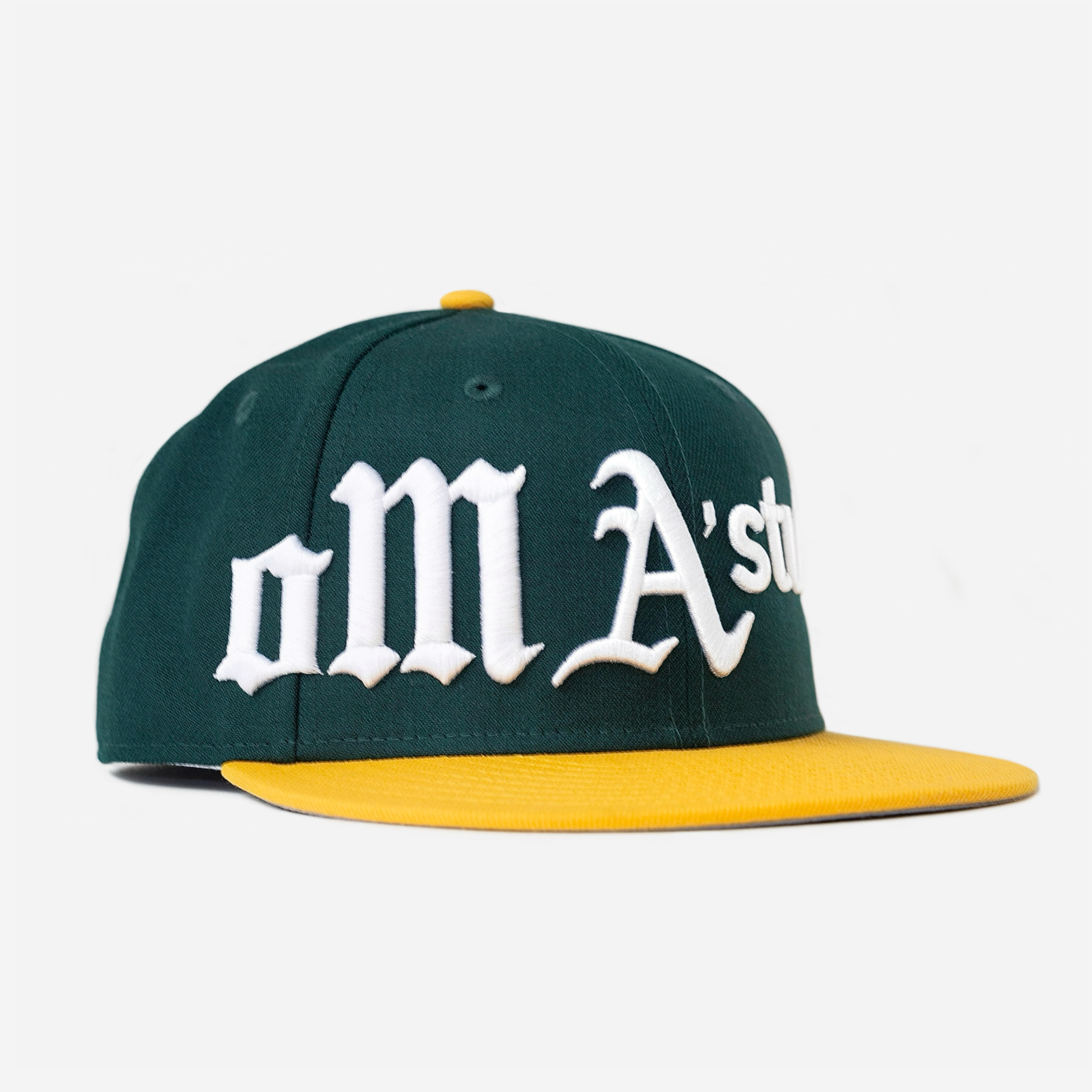 oMA STUDIOS "BAY AREA" FITTED HAT (GREEN)