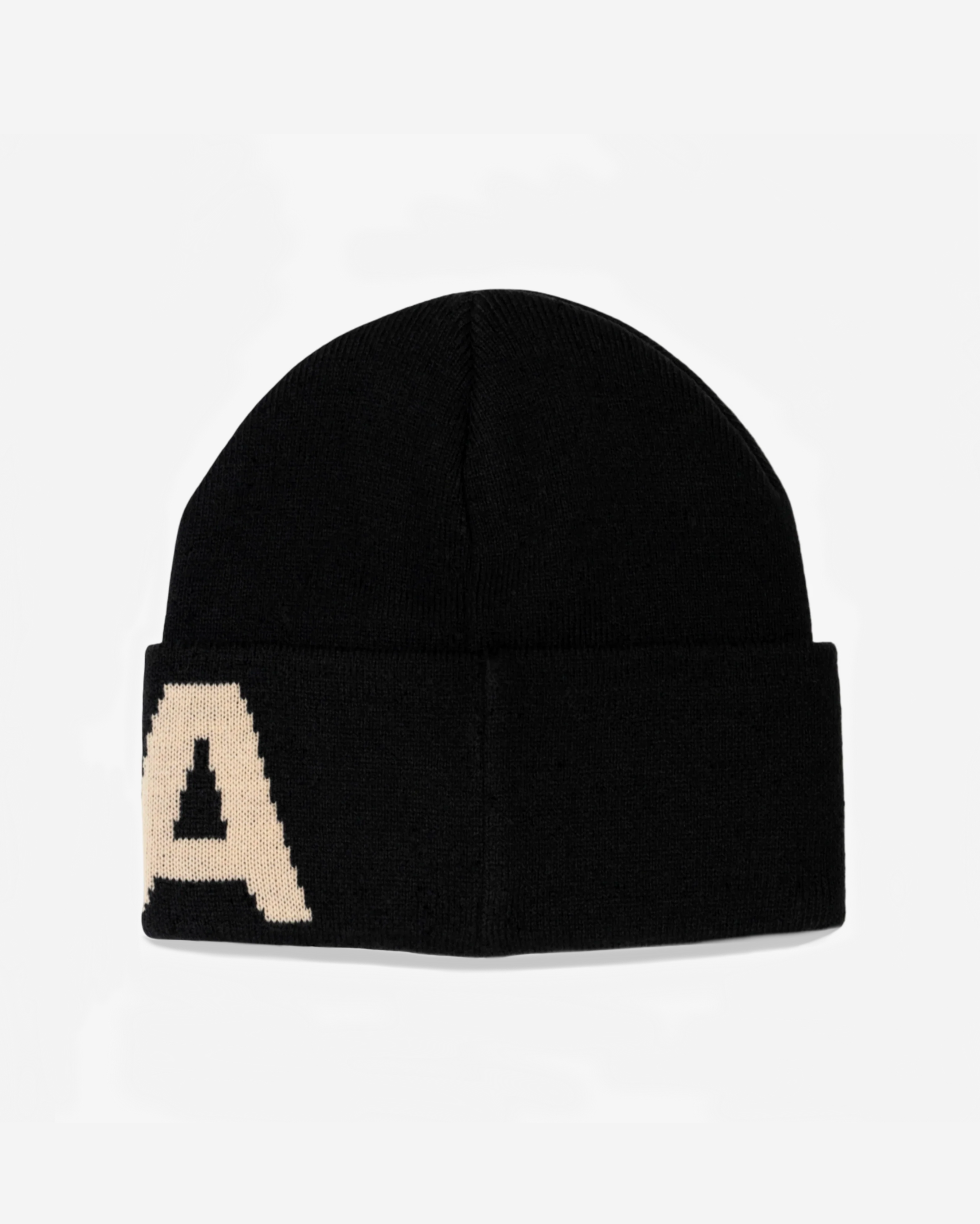 LOGO BEANIE (CREAM)