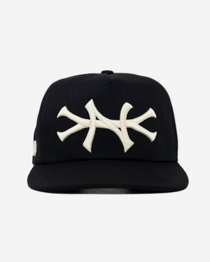 NEW YoRK HAT (BLK/CREAM)