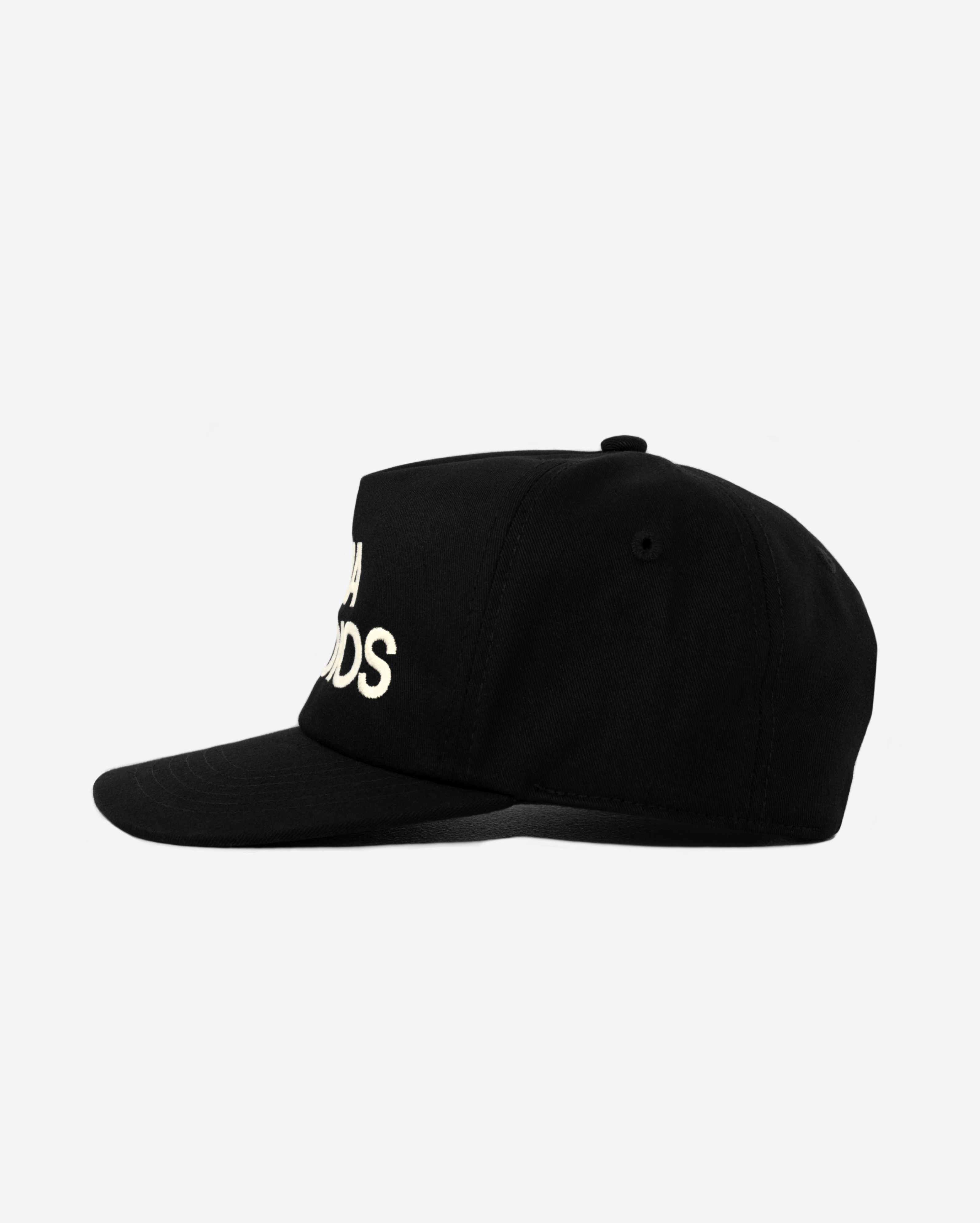oMA STUDIOS TYPoGRAPHY HAT (BLK/CREAM)