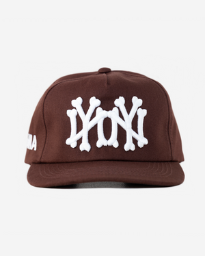 NY NY BoNES HAT (BRoWN)