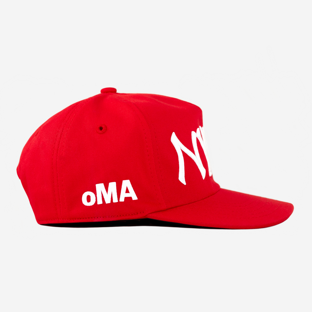 NY NY HAT (RED)
