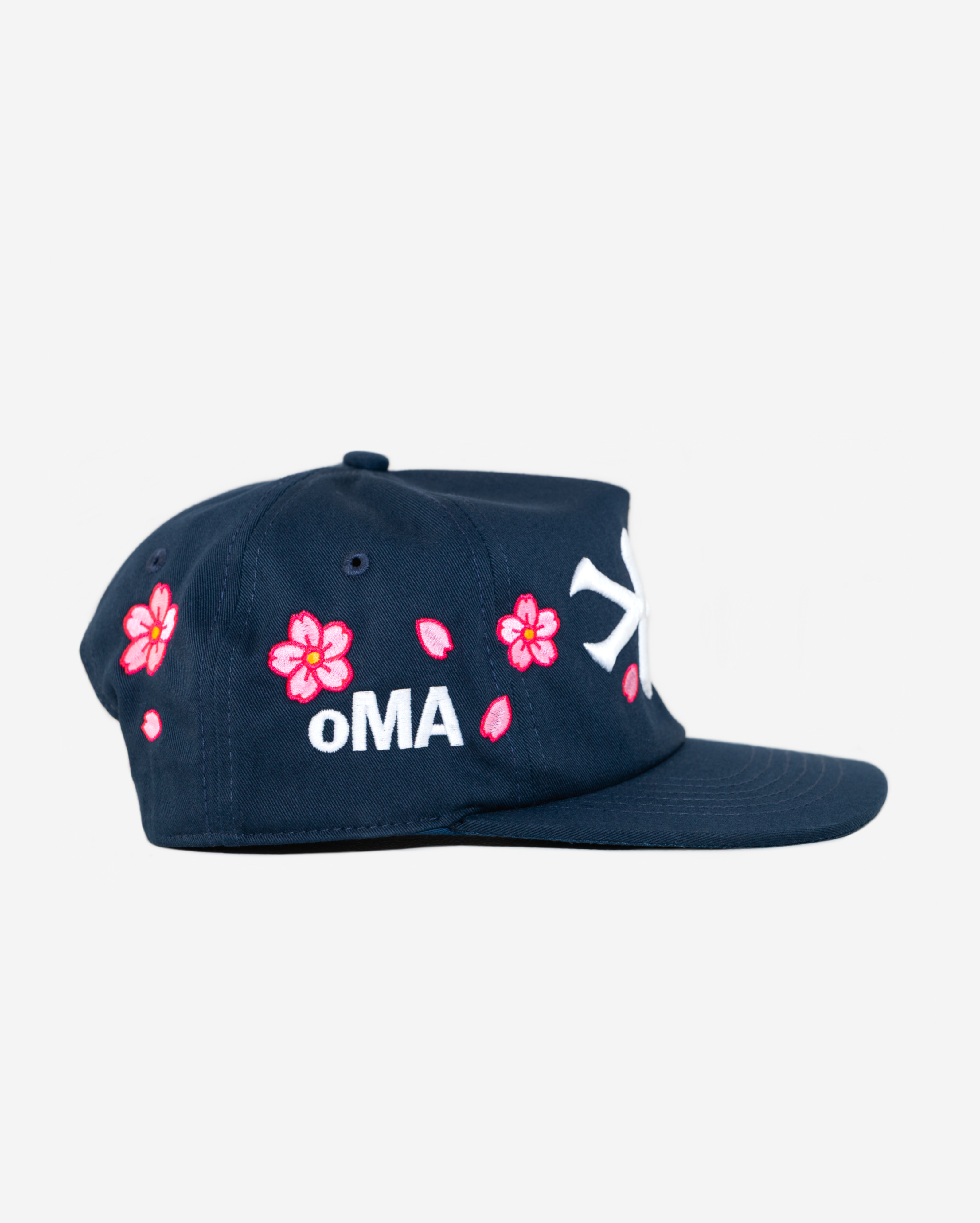 NY CHERRY BLOSSOM HAT (NAVY)