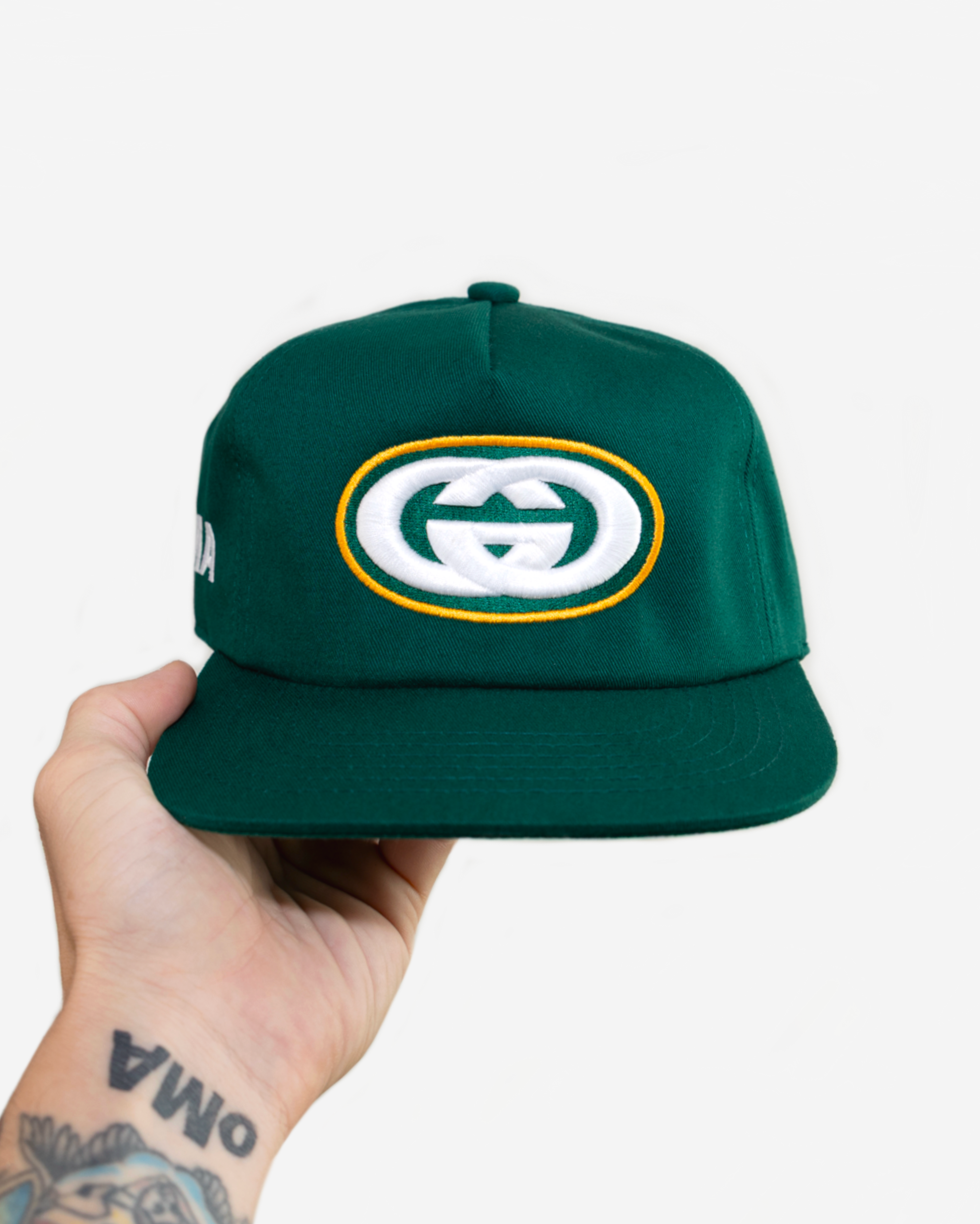 GREEN BAY DOUBLE G HAT (GREEN)