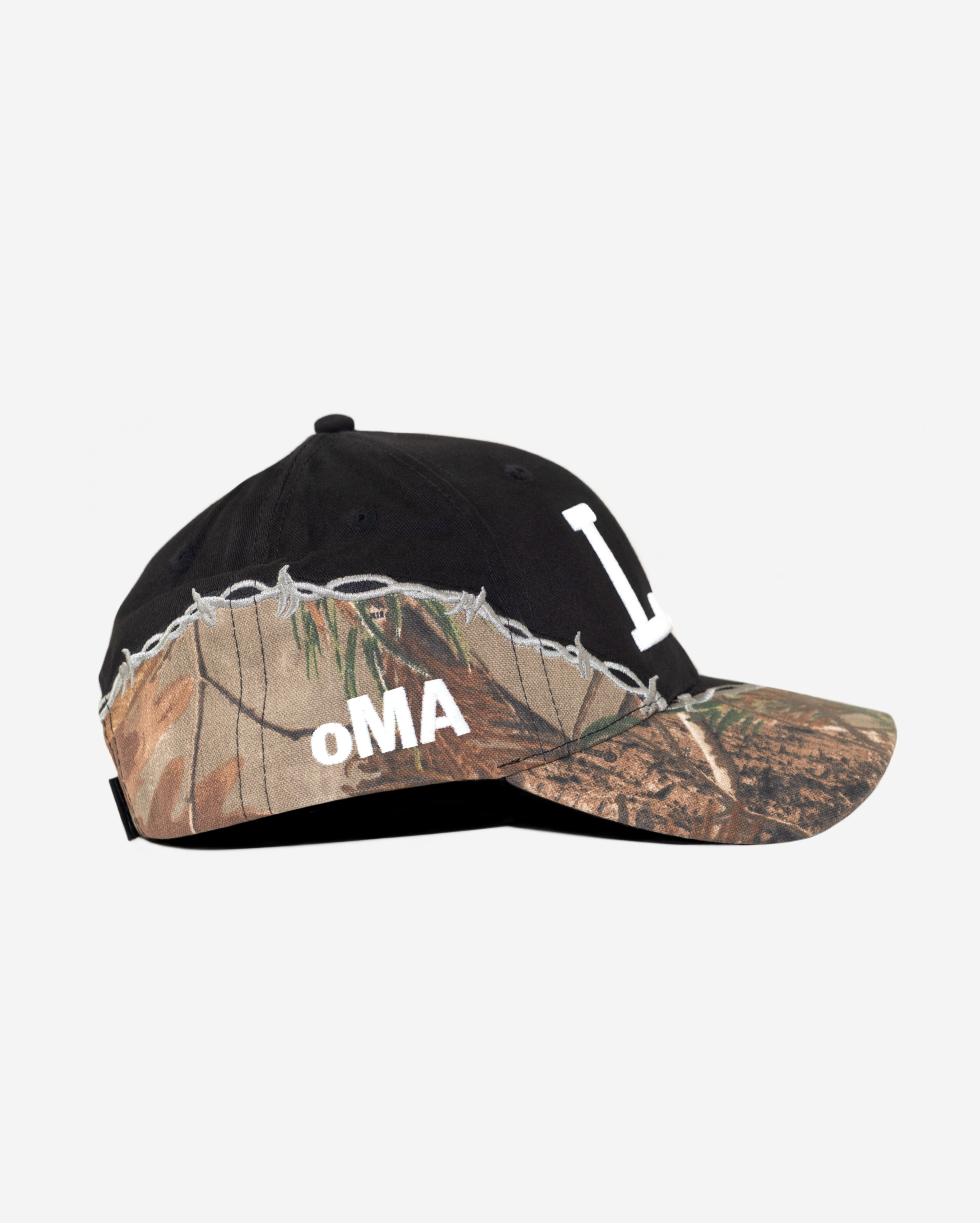 LA METAL CAMO HAT (BLACK)