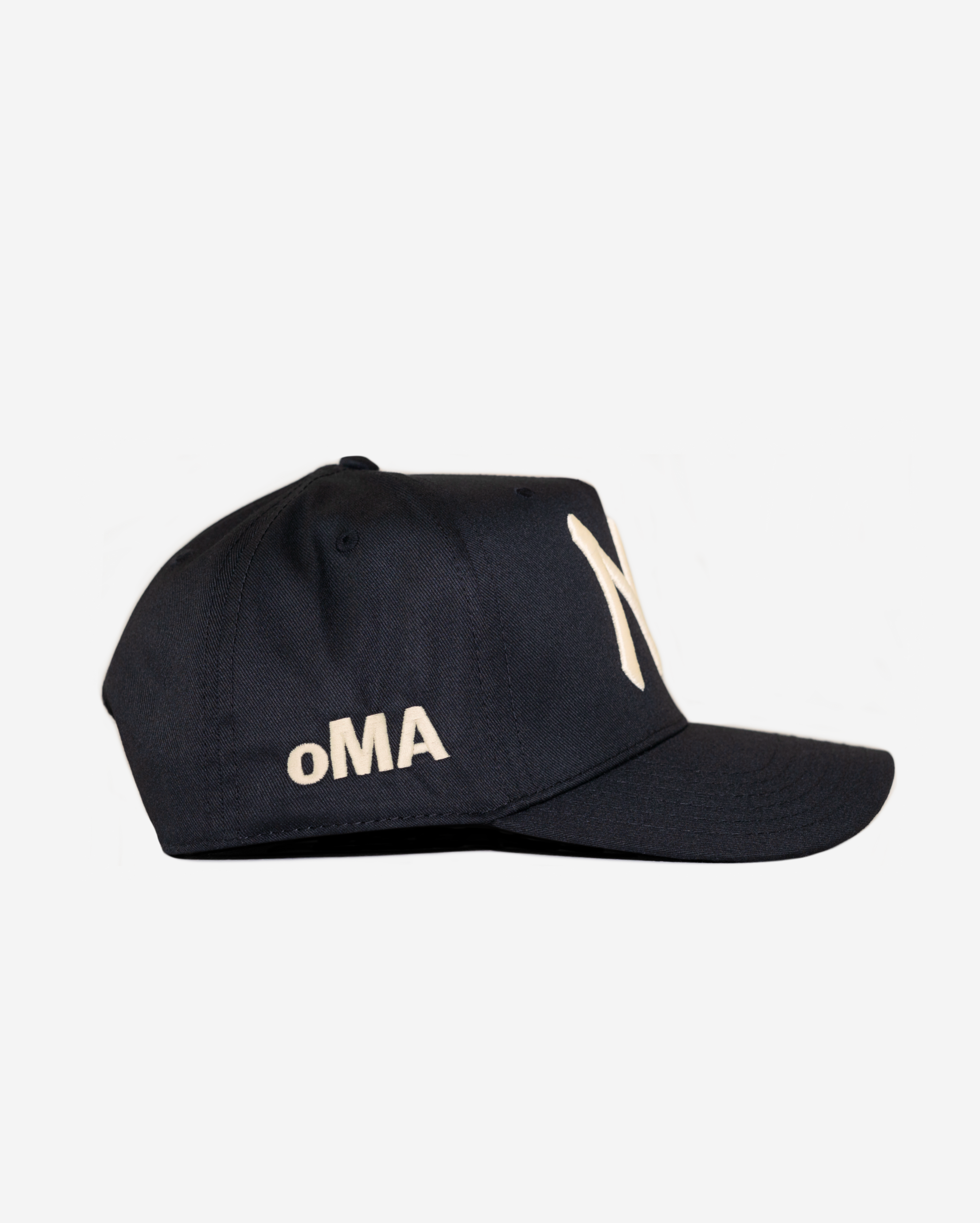 NY HAT CURVED BRIM (CREAM)