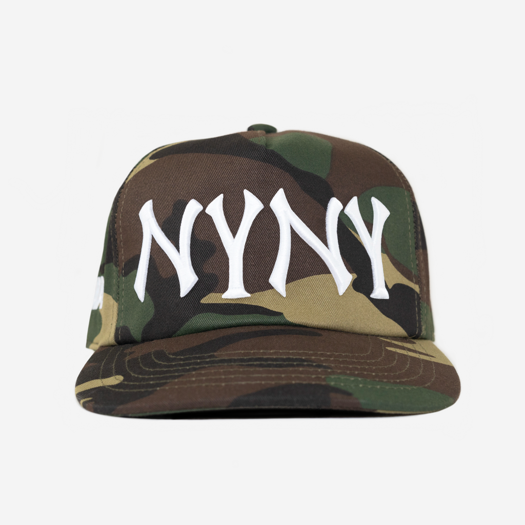 NY NY HAT (ARMY CAMO)