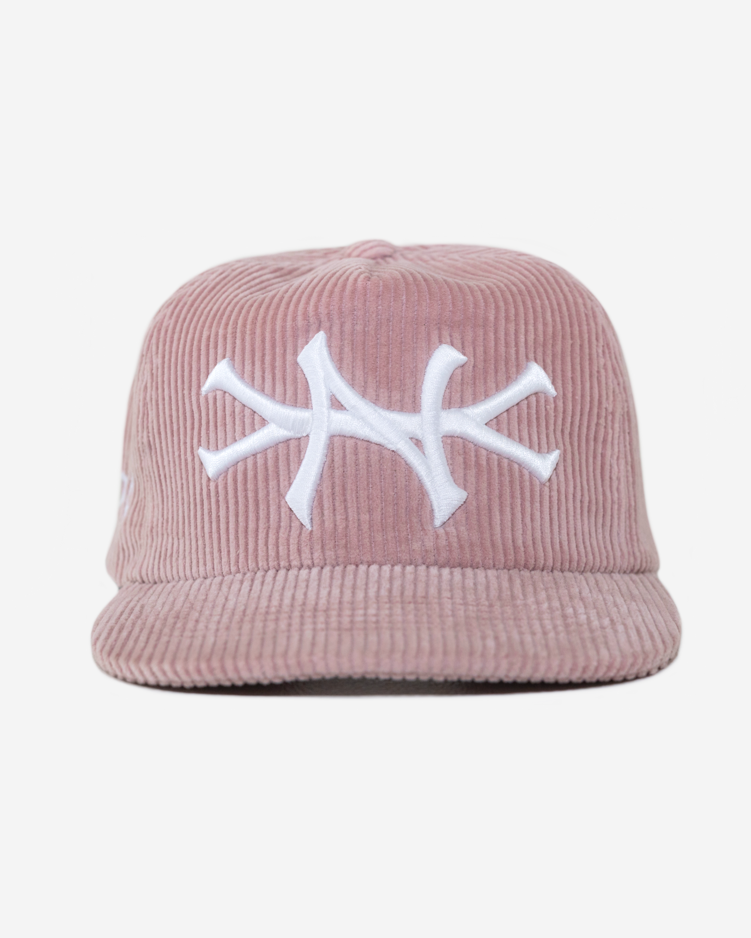 NY CORDUROY HAT (DUST PINK)