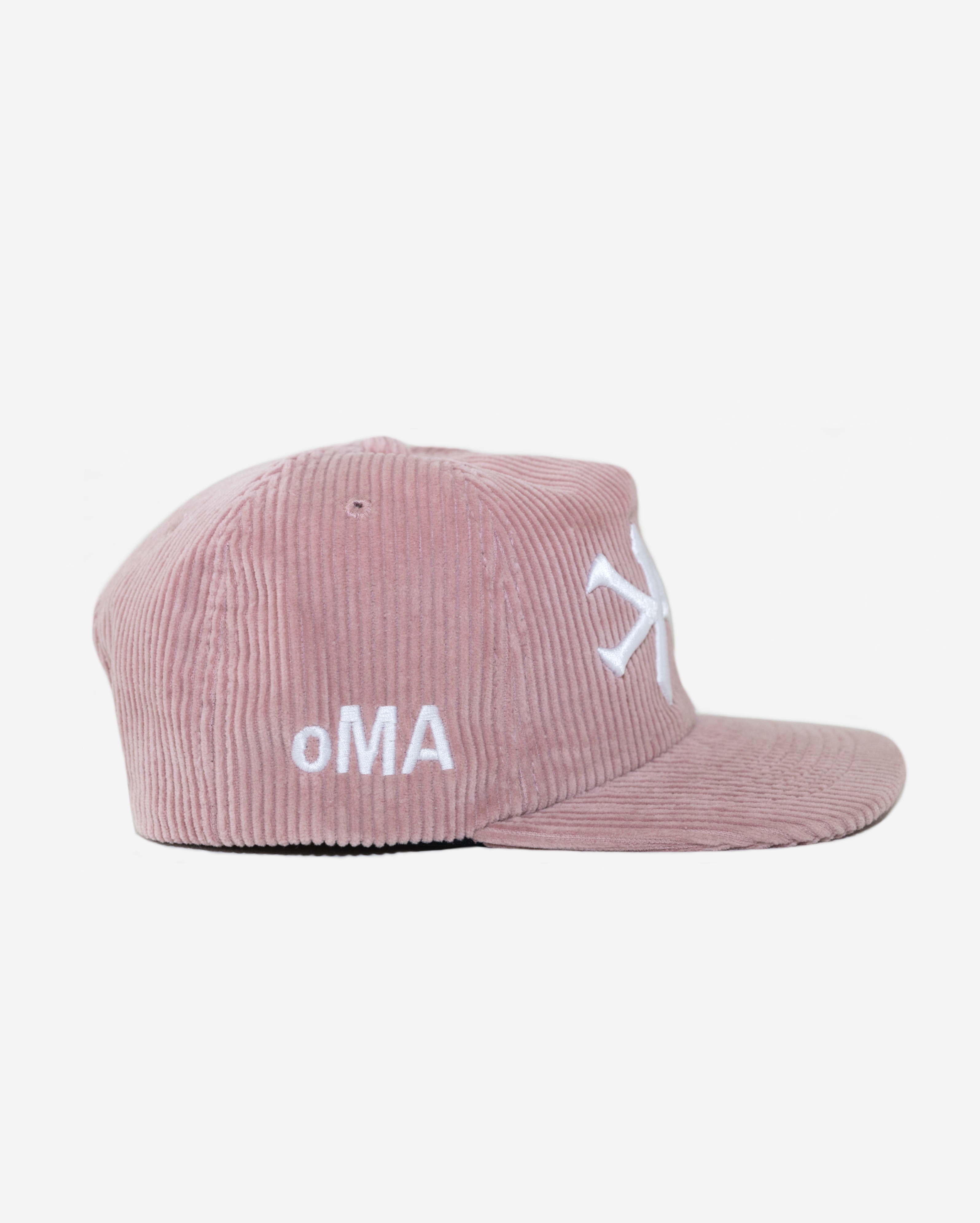 NY CORDUROY HAT (DUST PINK)
