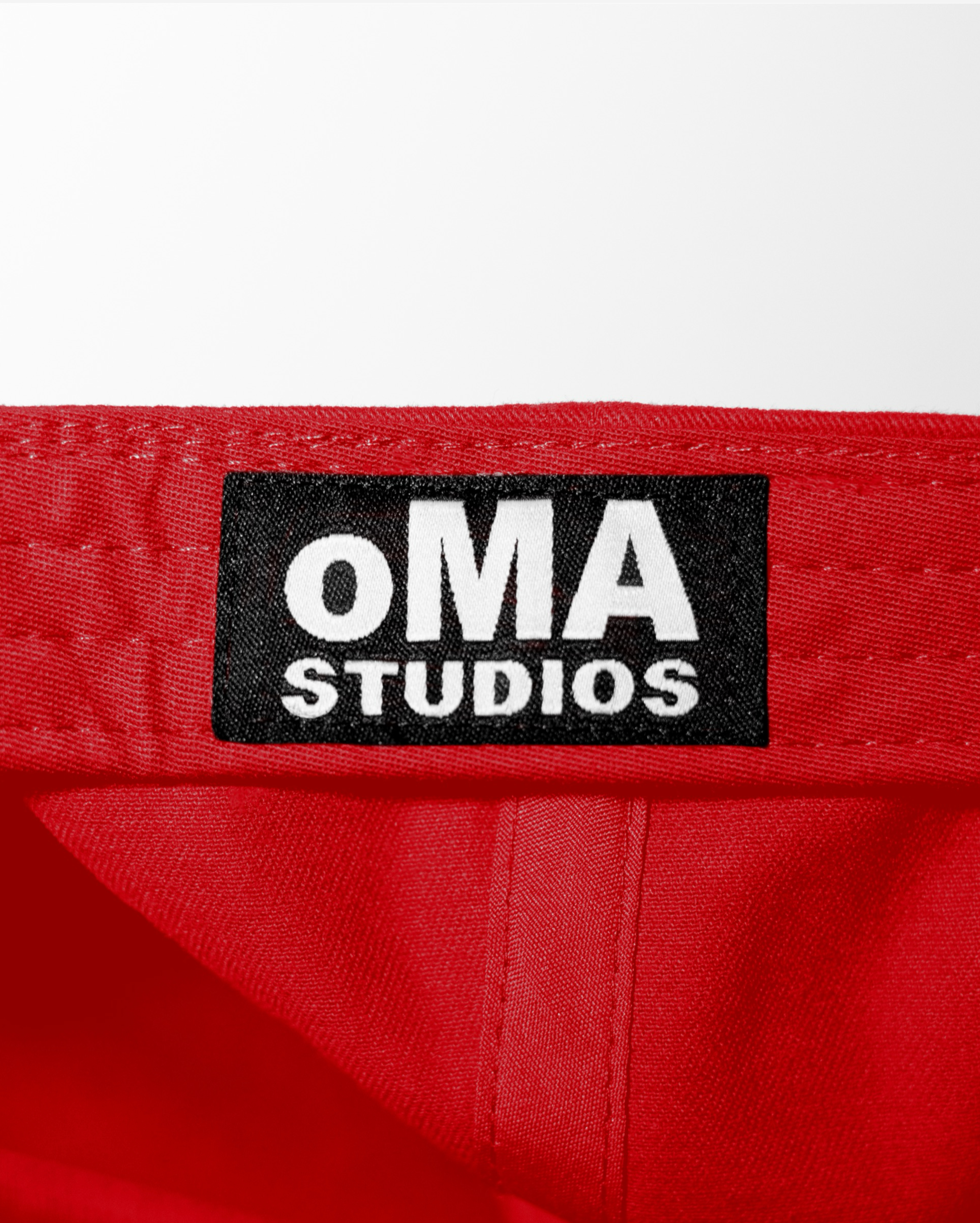 NY NY BONES HAT (RED)