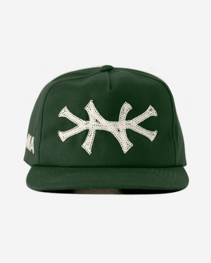 NY CHAIN STITCH HAT (PINE)