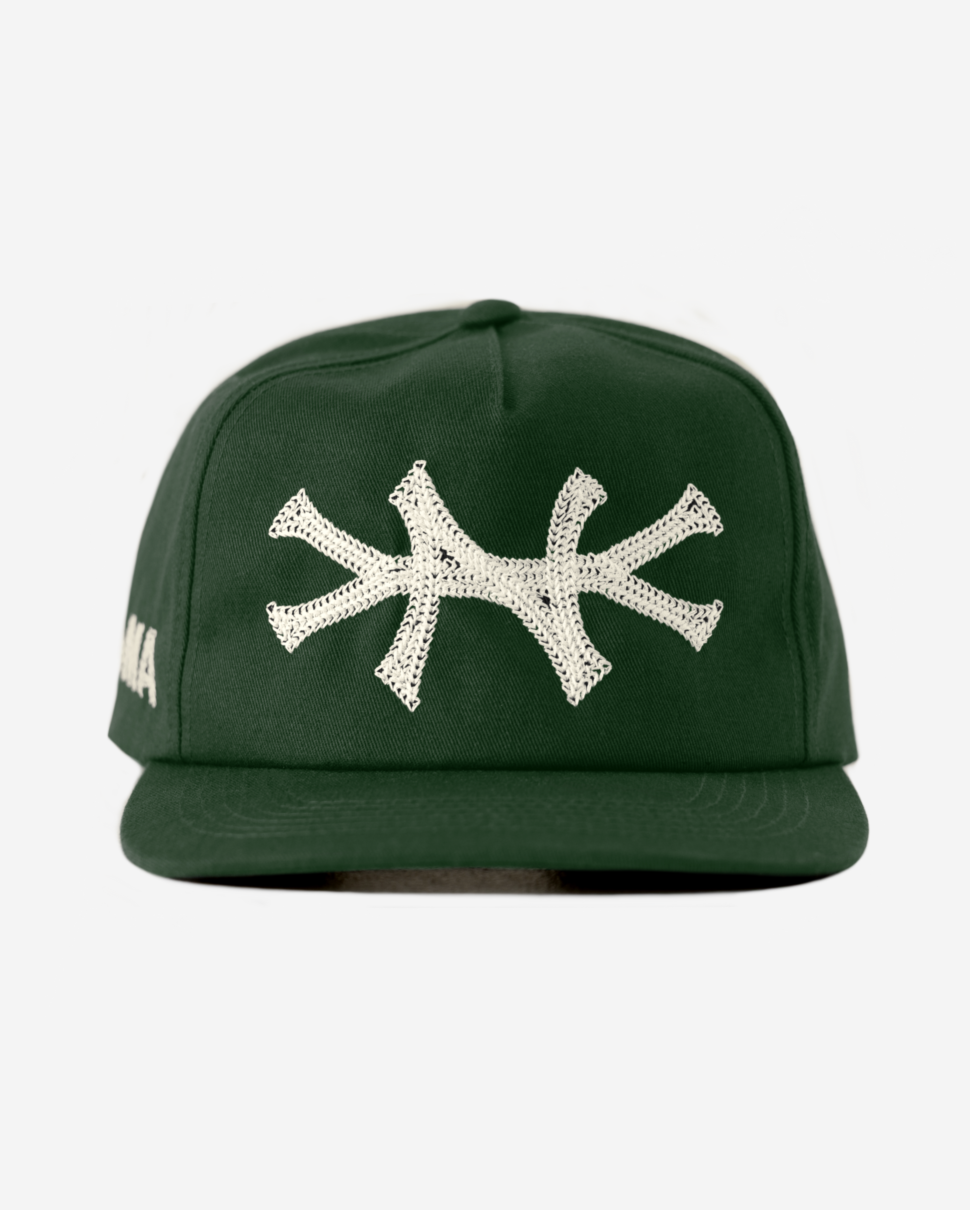 NY CHAIN STITCH HAT (PINE)