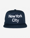 NEW YORK CITY TYPOGRAPHY HAT (BLUE)