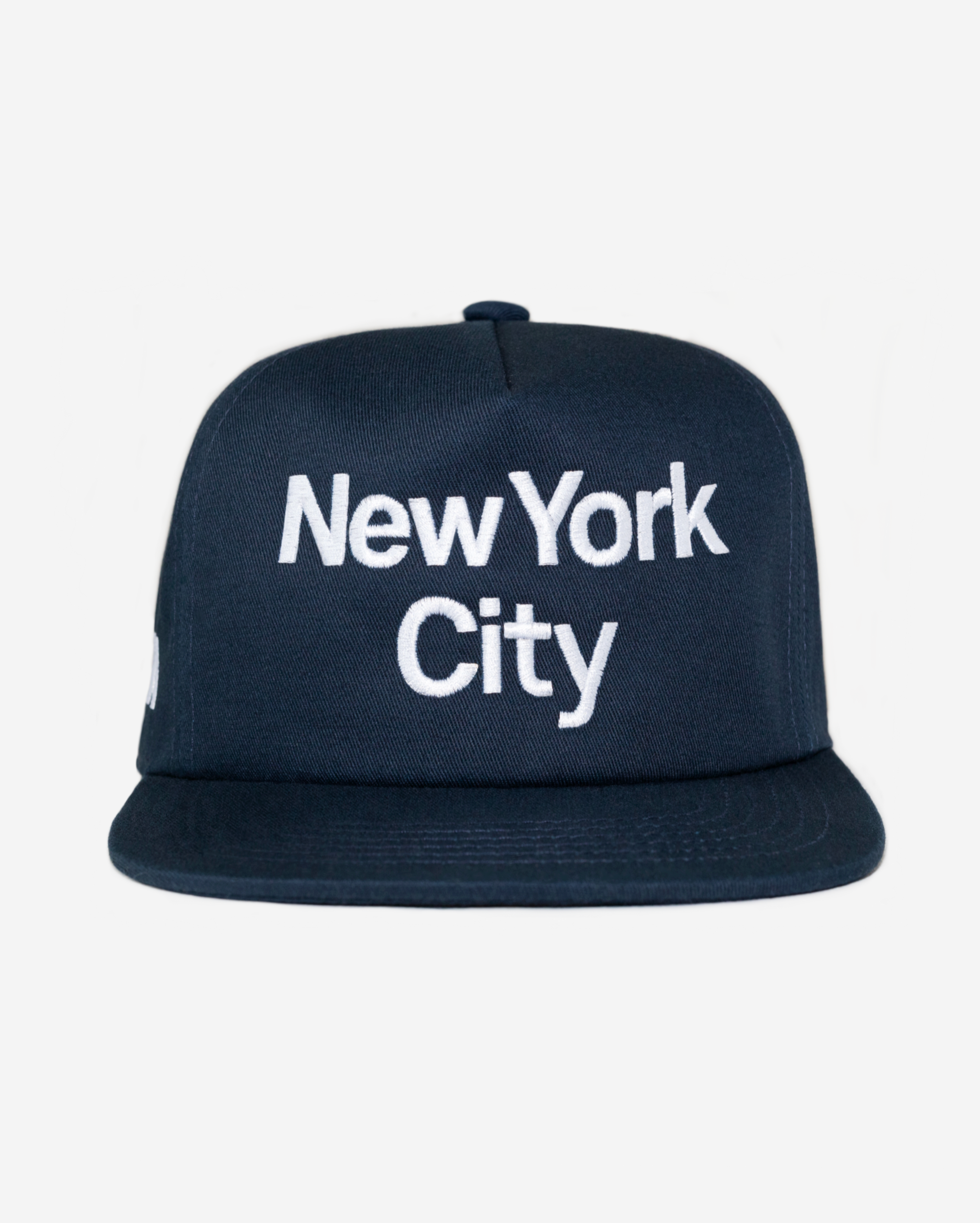 NEW YORK CITY TYPOGRAPHY HAT (BLUE)