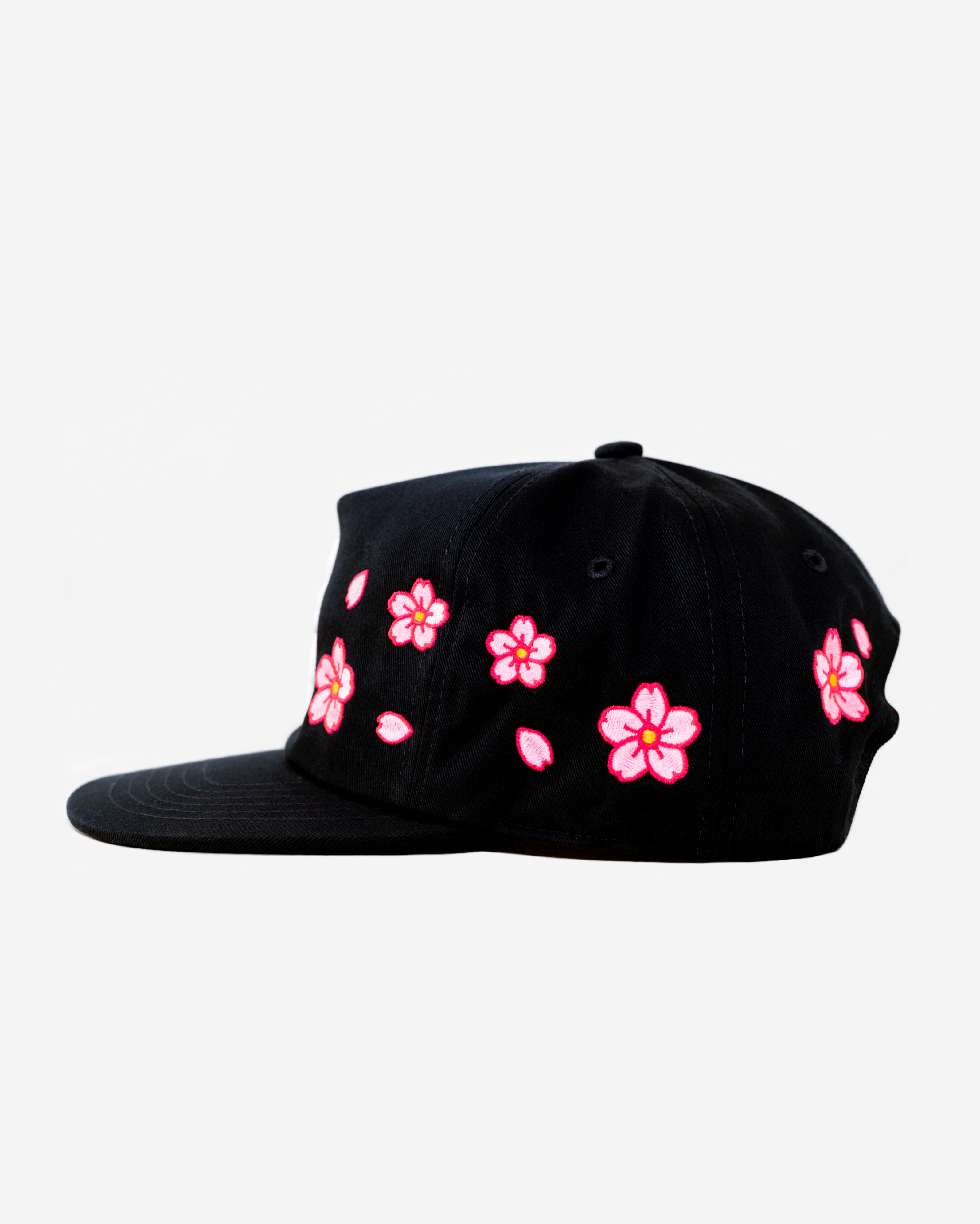 NY KANJI CHERRY BLOSSOM HAT (BLACK)