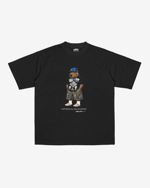LoS ANGELES CAPYBARA T-SHIRT (BLACK)