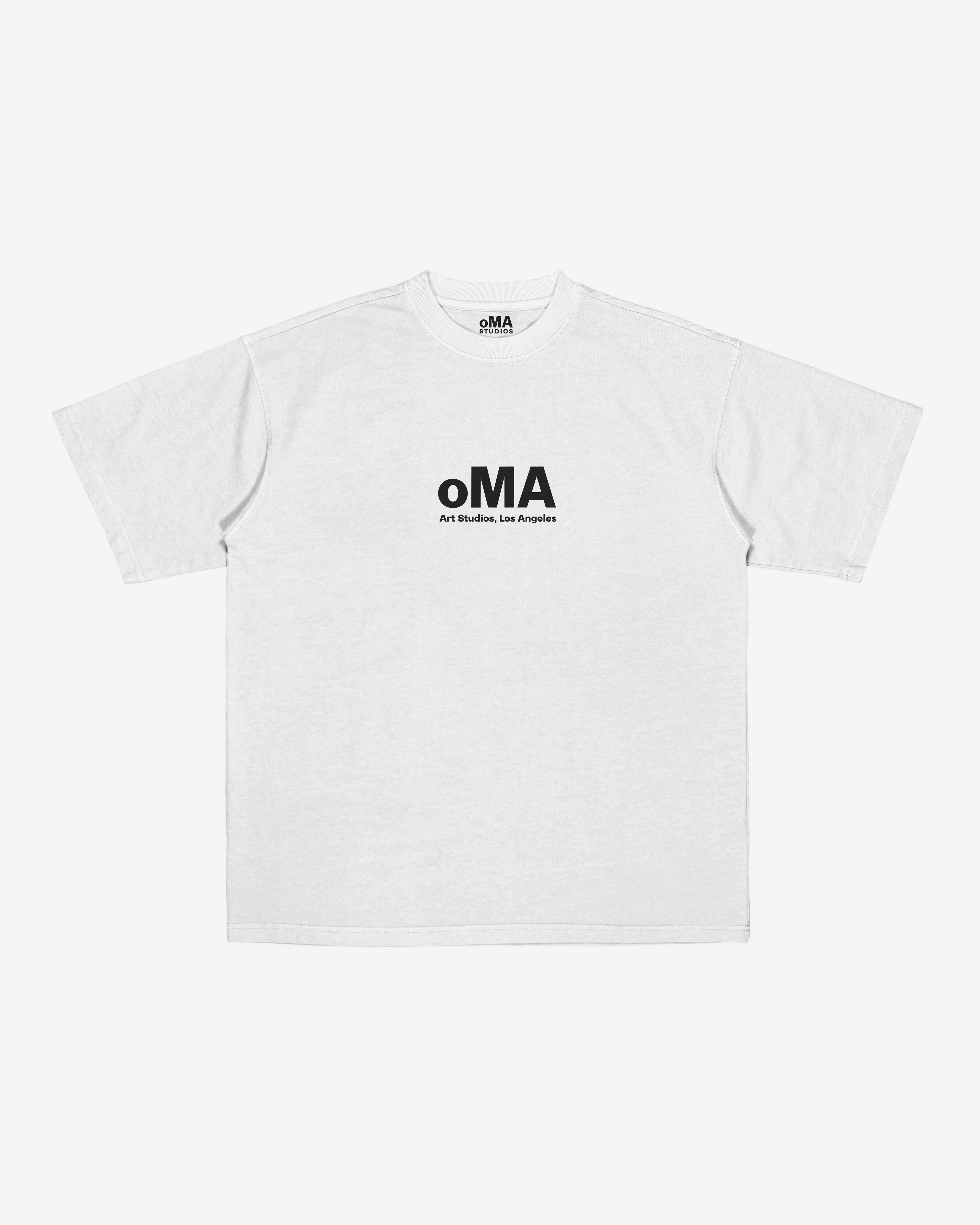 oMA ART STUDIoS LoS ANGELES T-SHIRT (WHITE)