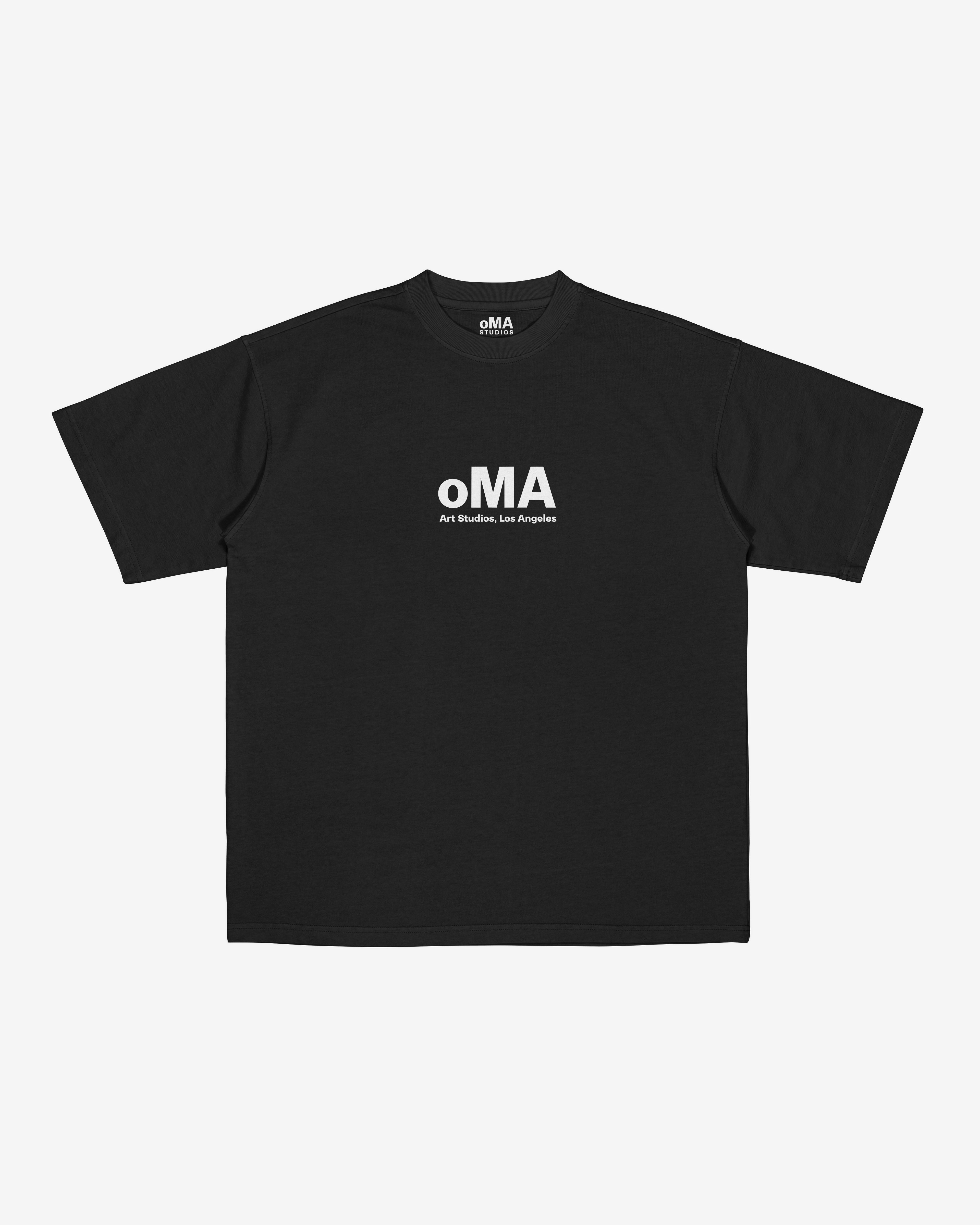 oMA ART STUDIoS LoS ANGELES T-SHIRT (BLACK)