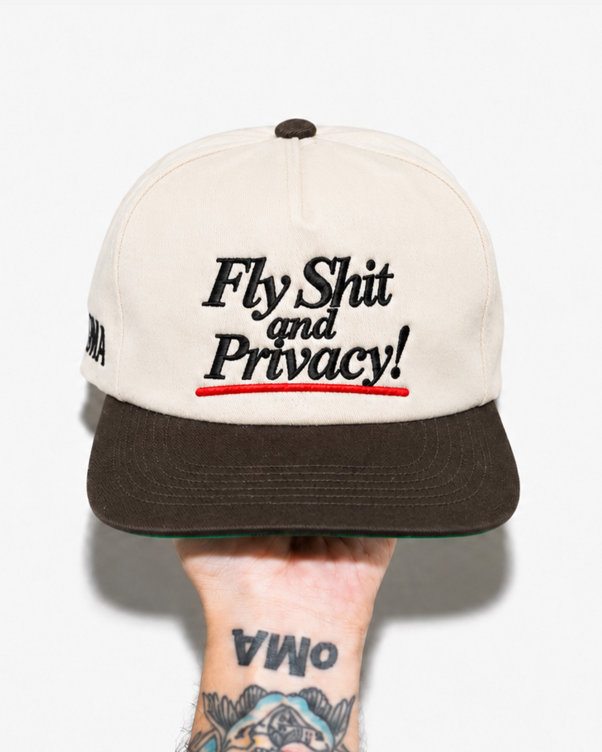 FLY SHIT AND PRIVACY HAT (IVoRY)