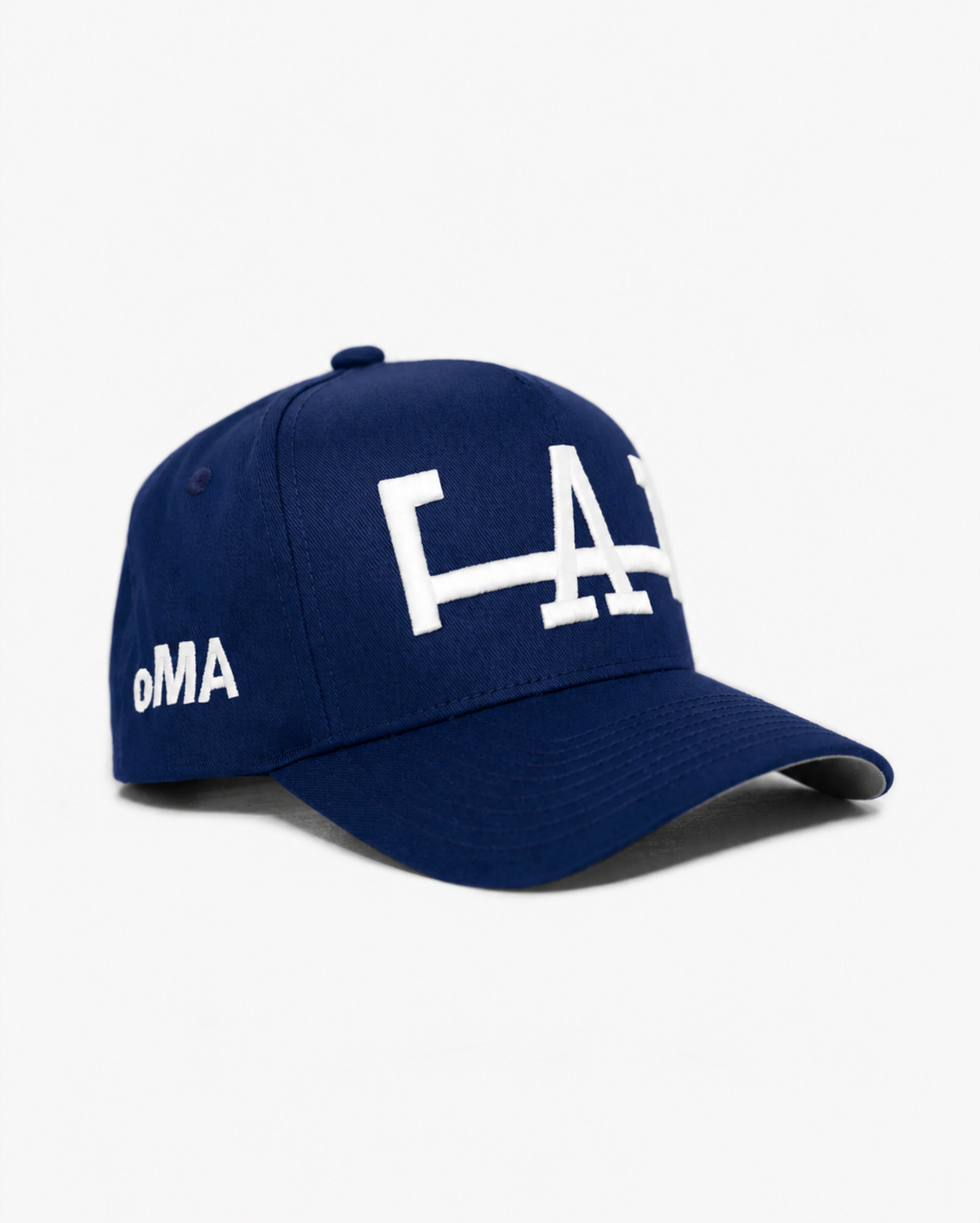LoS ANGELES HAT GREY BRIM (NAVY)