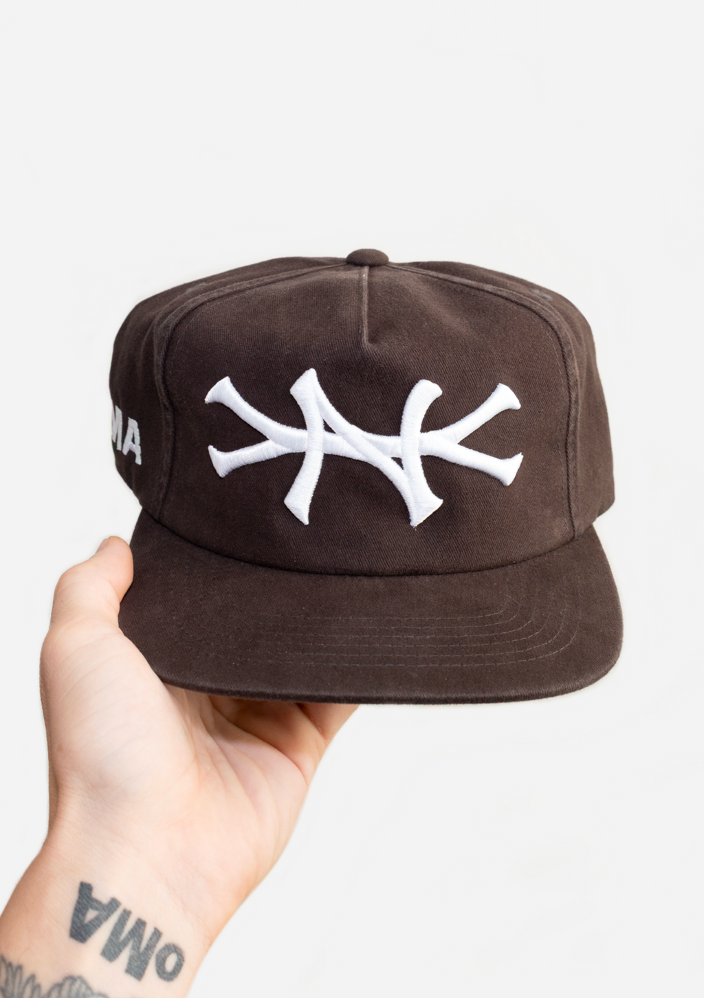 NY PREMIUM 5 PANEL HAT (VINTAGE BLACK)