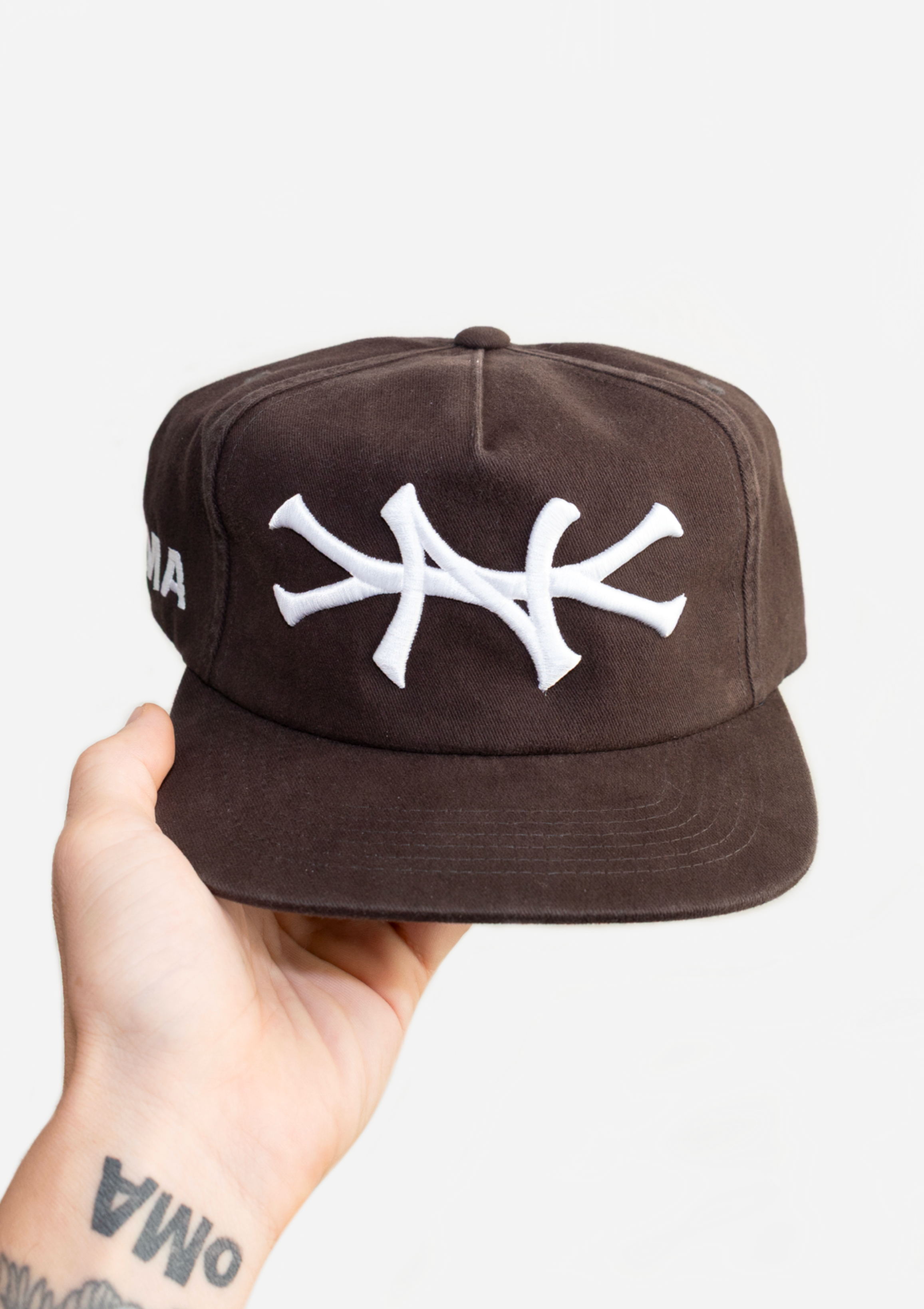 NY PREMIUM 5 PANEL HAT (VINTAGE BLACK)