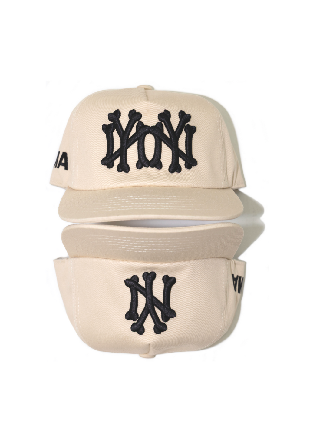 NY BONES HAT (CREAM)