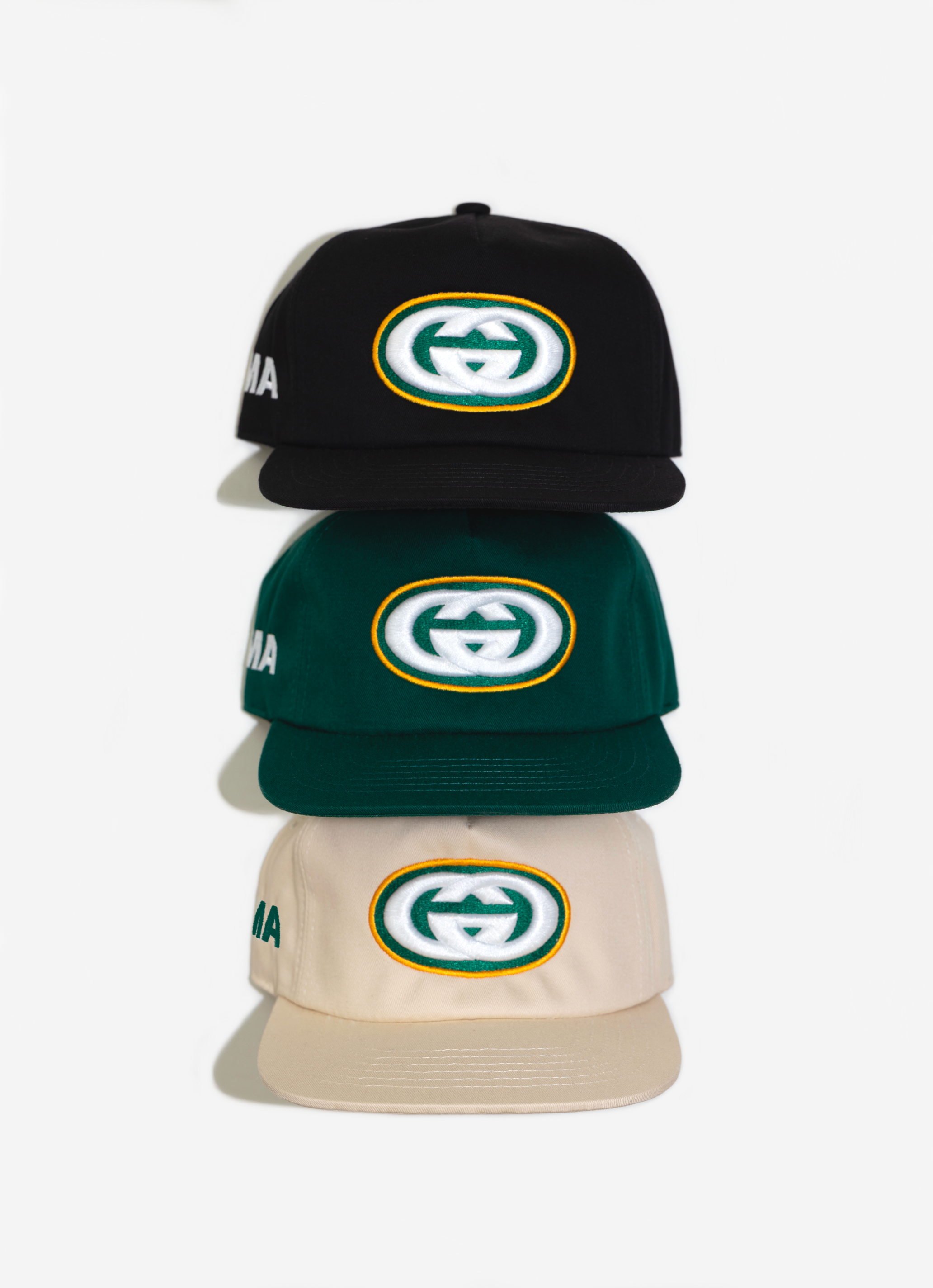GREEN BAY DOUBLE G HAT (BLACK)