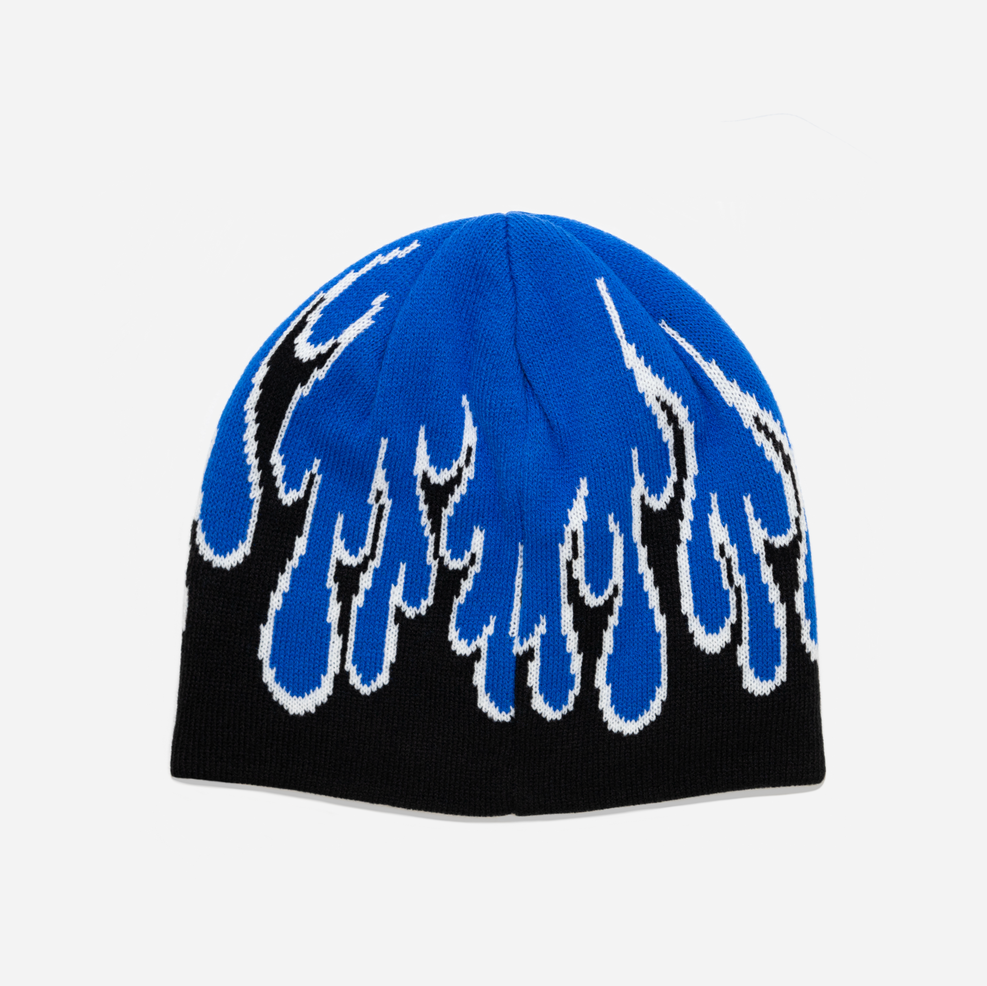 FLAME SKULLY (BLUE)