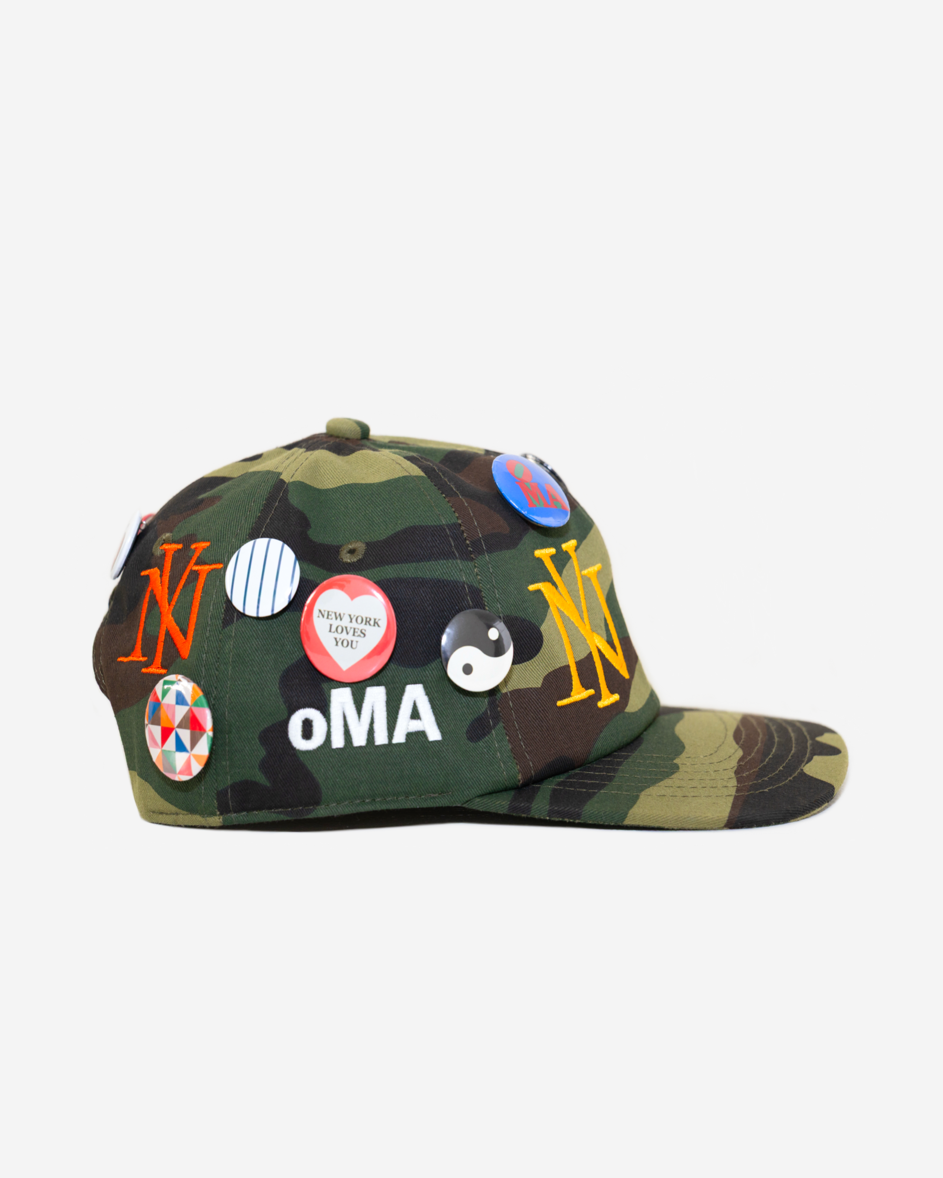 oLD NEW YoRK BUTToN HAT (MULTI CAMo)
