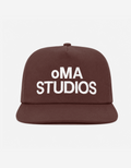 oMA STUDIOS TYPoGRAPHY HAT (BRoWN)