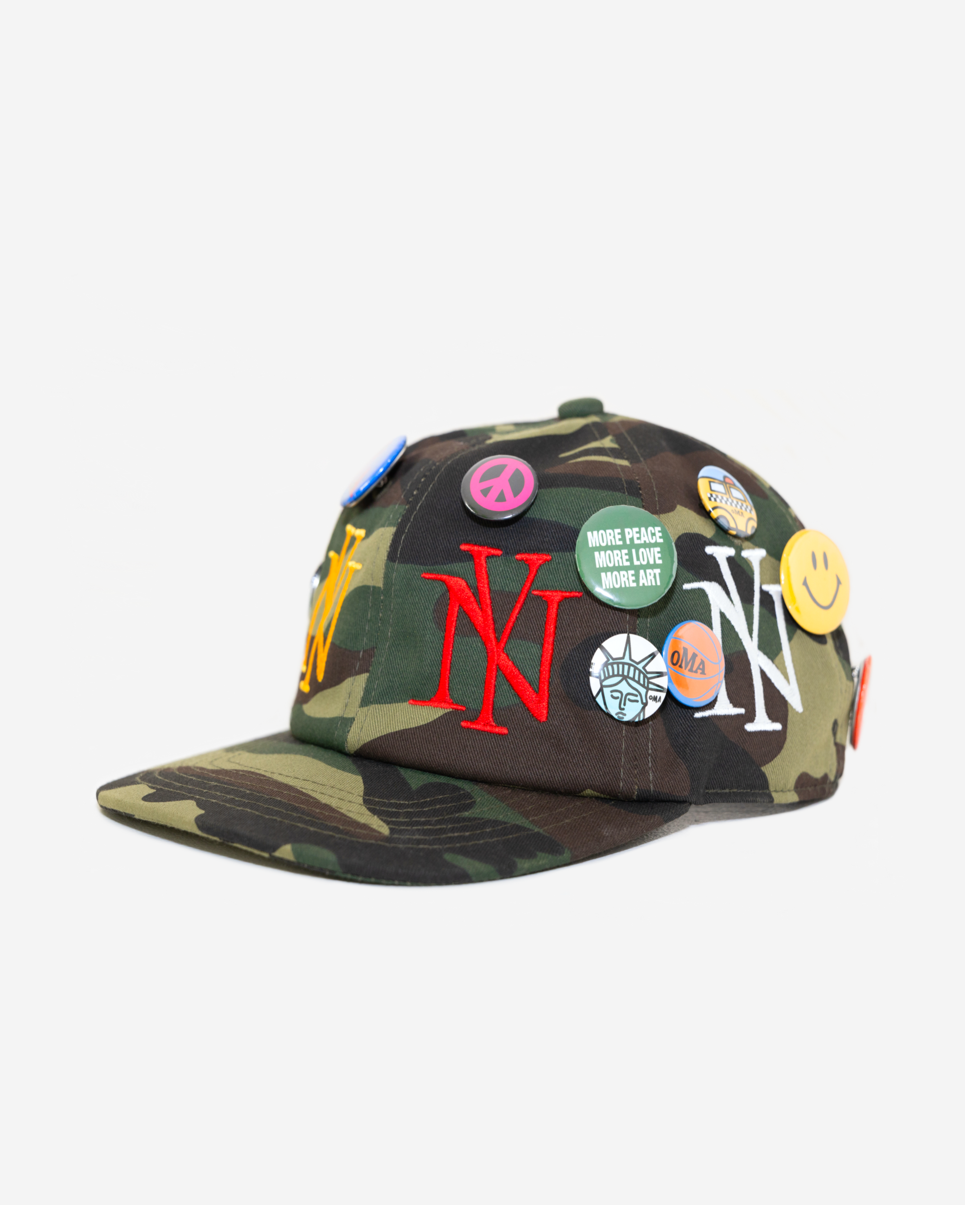 oLD NEW YoRK BUTToN HAT (MULTI CAMo)