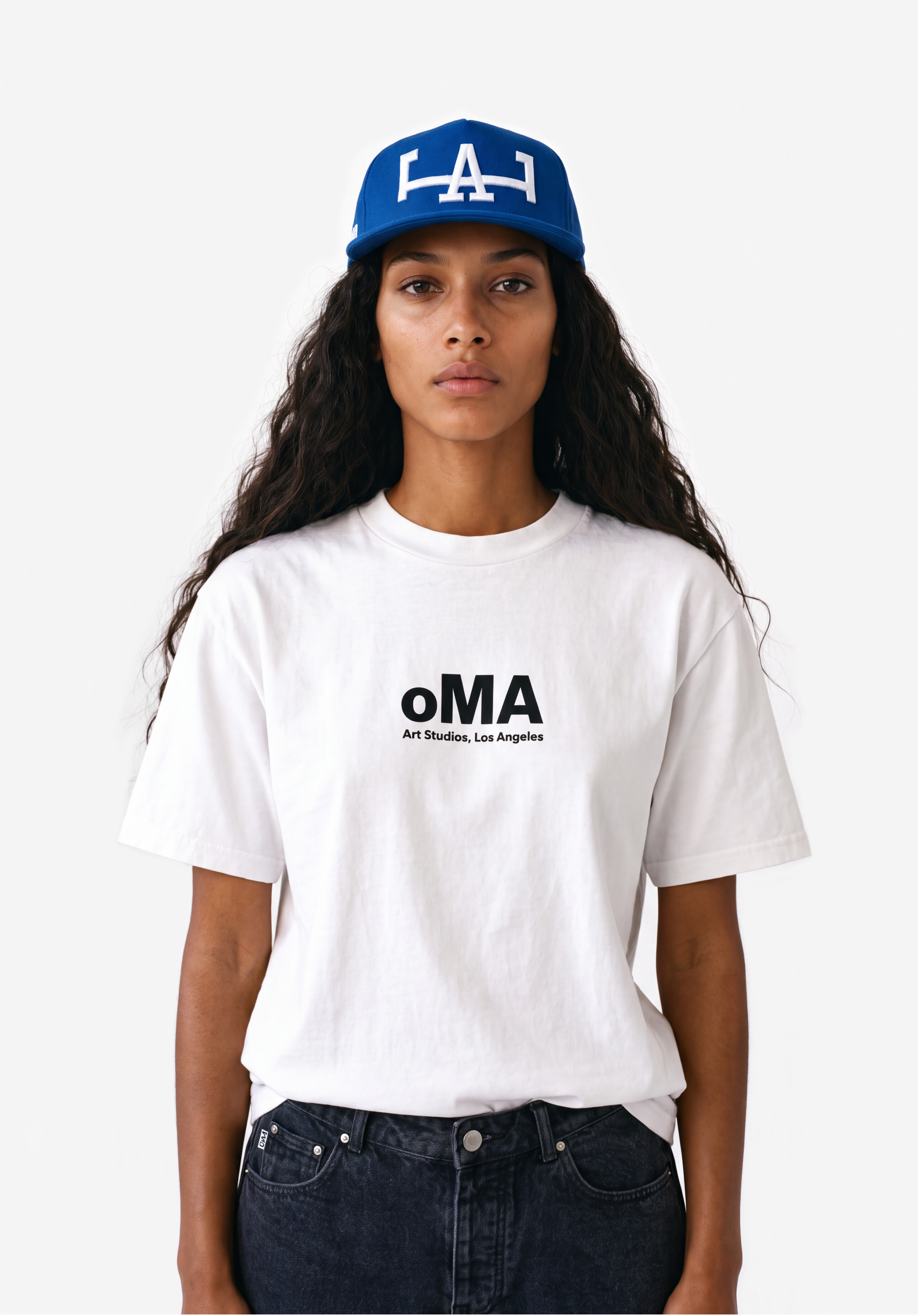 oMA ART STUDIoS LoS ANGELES T-SHIRT (WHITE)