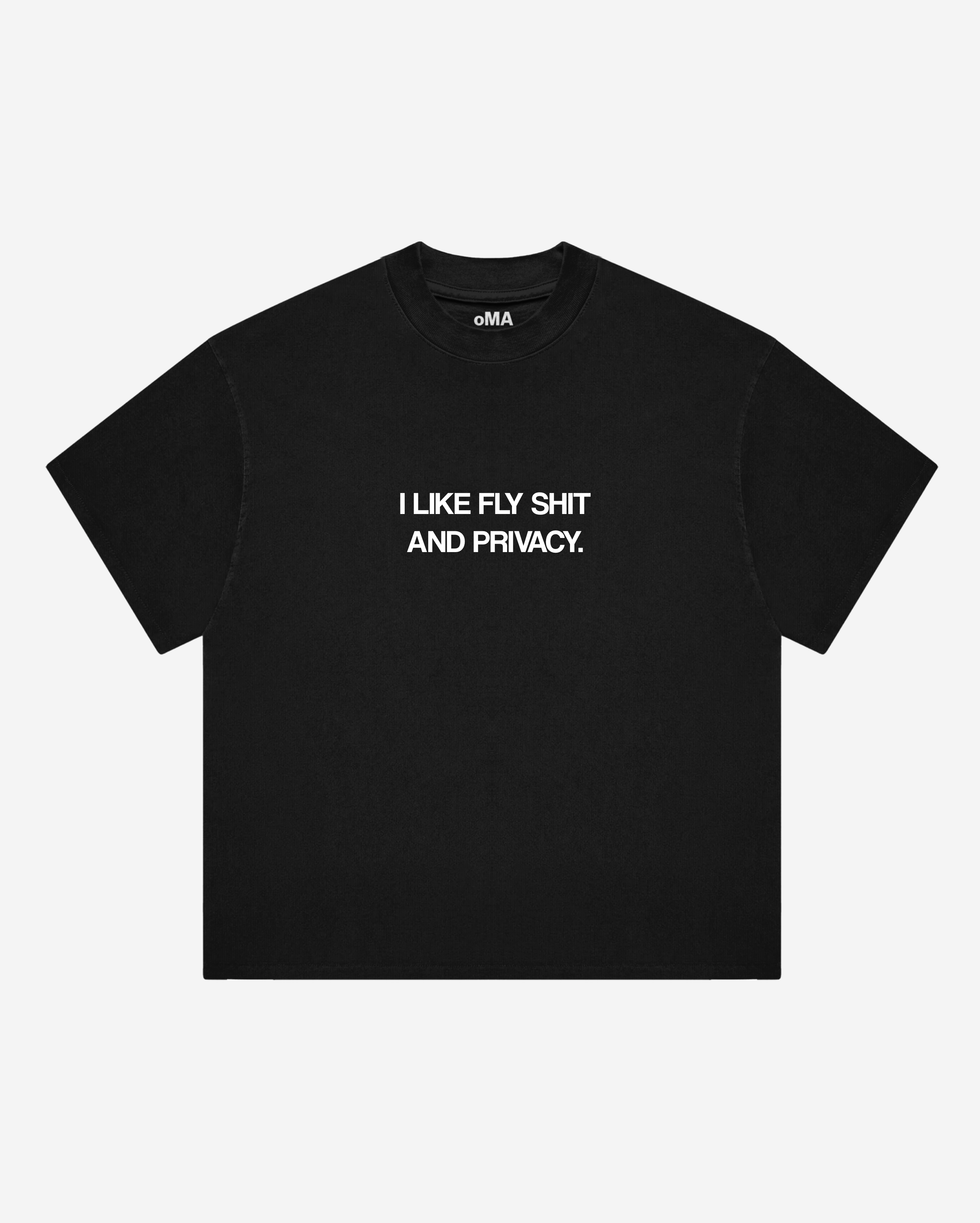 FLY SHIT T-SHIRT (BLACK)