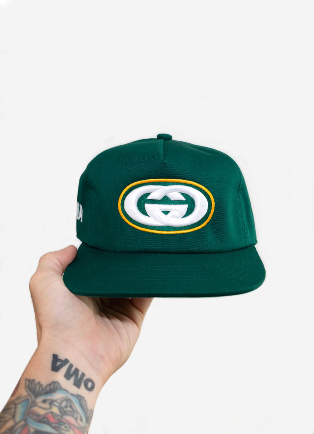 GREEN BAY DOUBLE G HAT (GREEN)