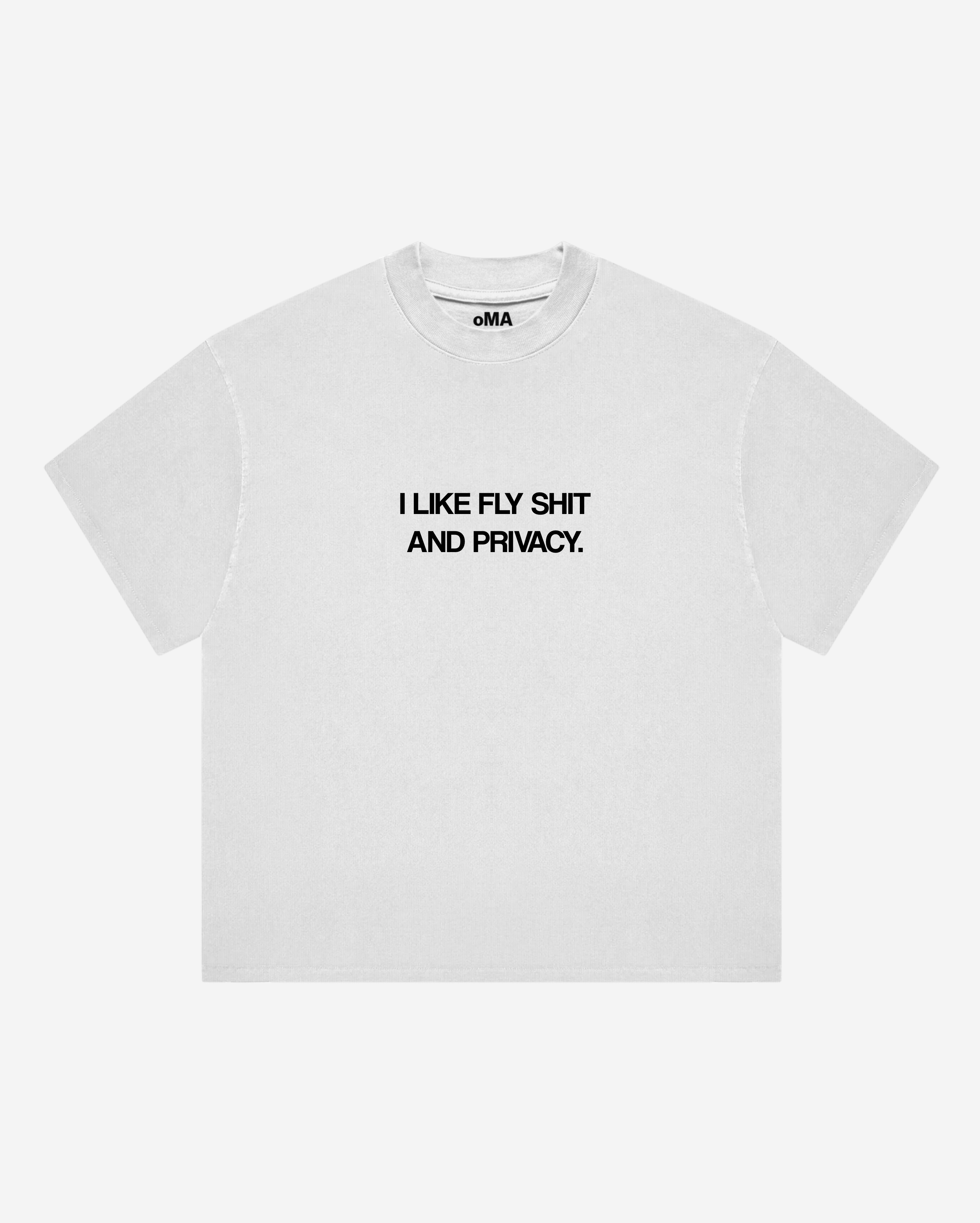 FLY SHIT T-SHIRT (WHITE)