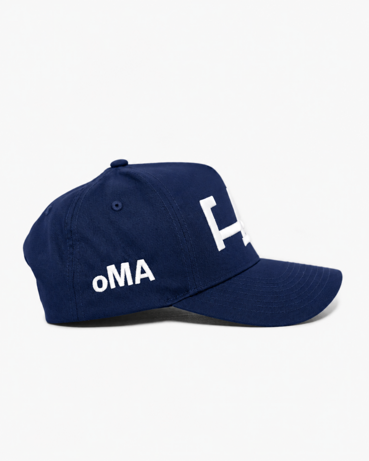 LoS ANGELES HAT GREY BRIM (NAVY)