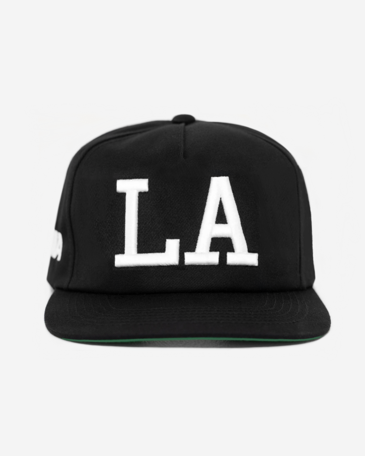 LA HAT (GREEN BRIM)